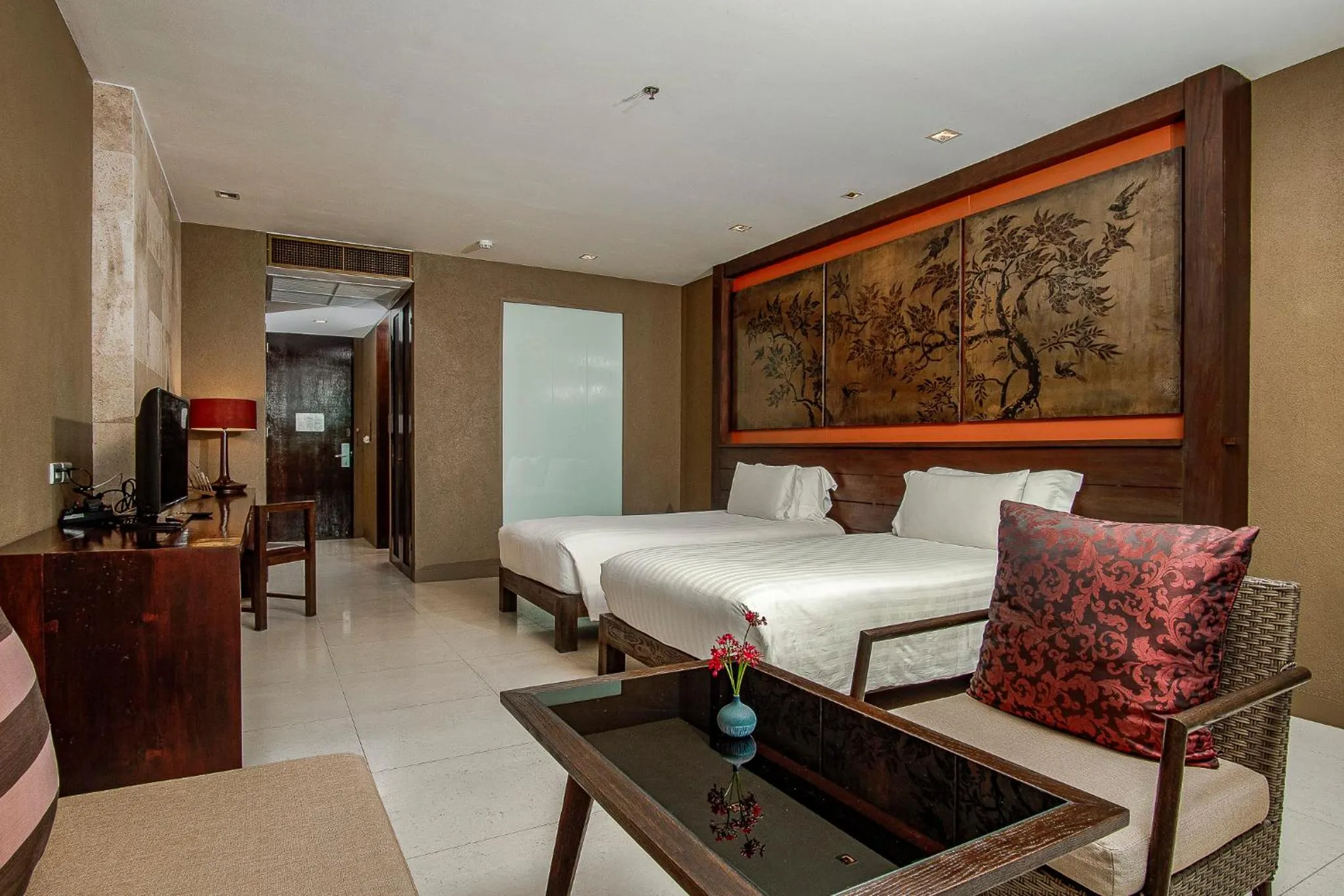 Bed in SUNSURI PHUKET, Nai Harn Beach