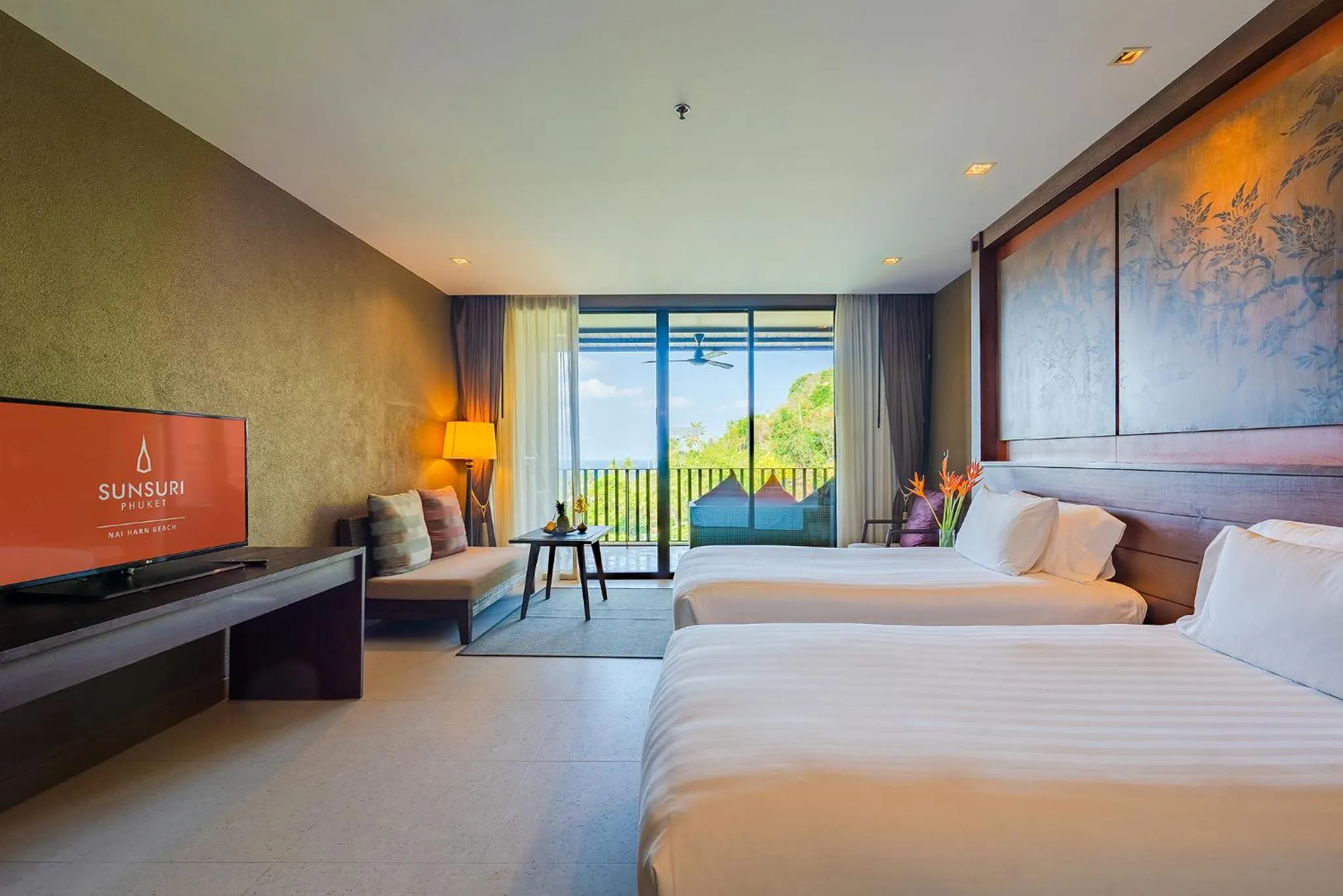 Bed in SUNSURI PHUKET, Nai Harn Beach