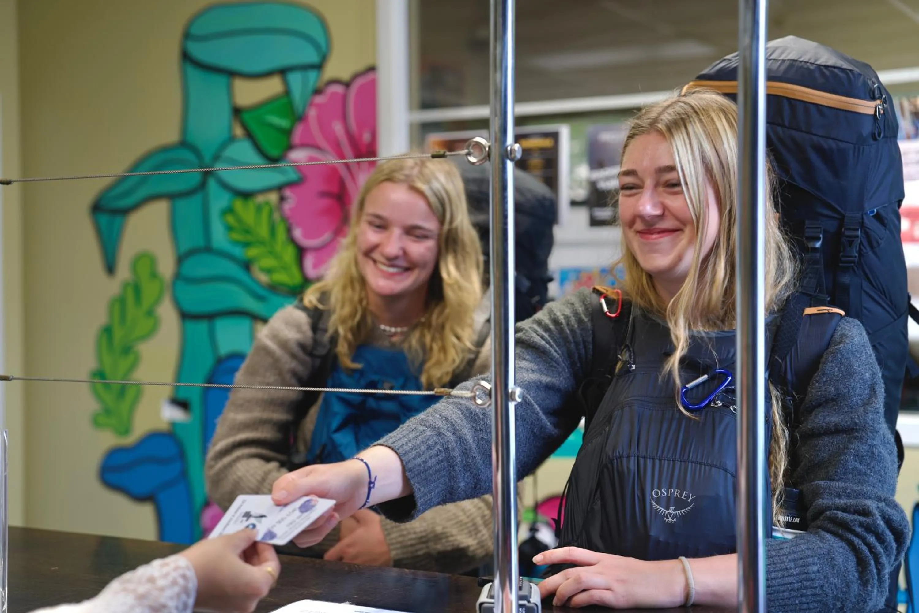 group of guests in Silverfern Backpackers