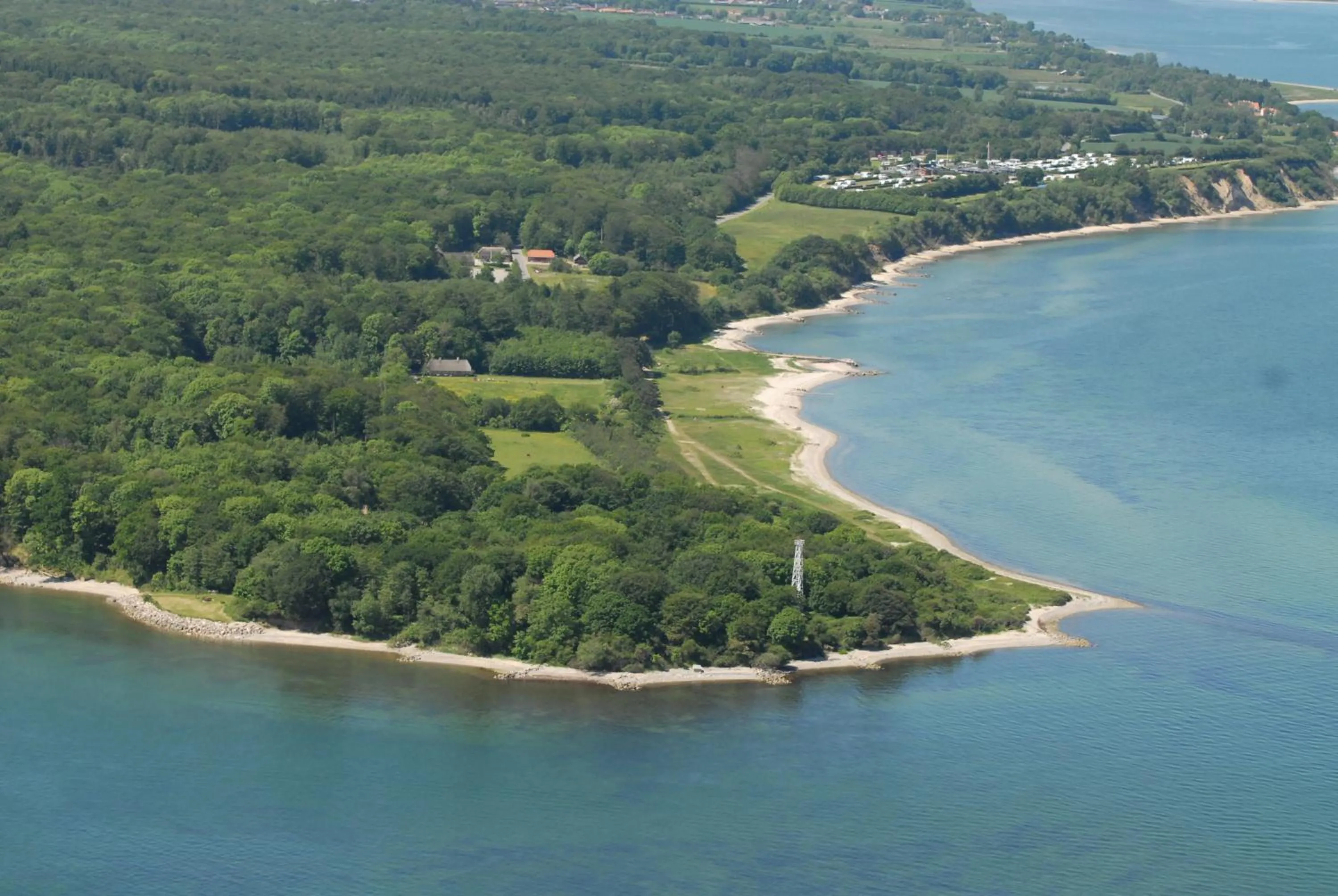 View (from property/room) in Dancamps Trelde Naes (Camp Site)