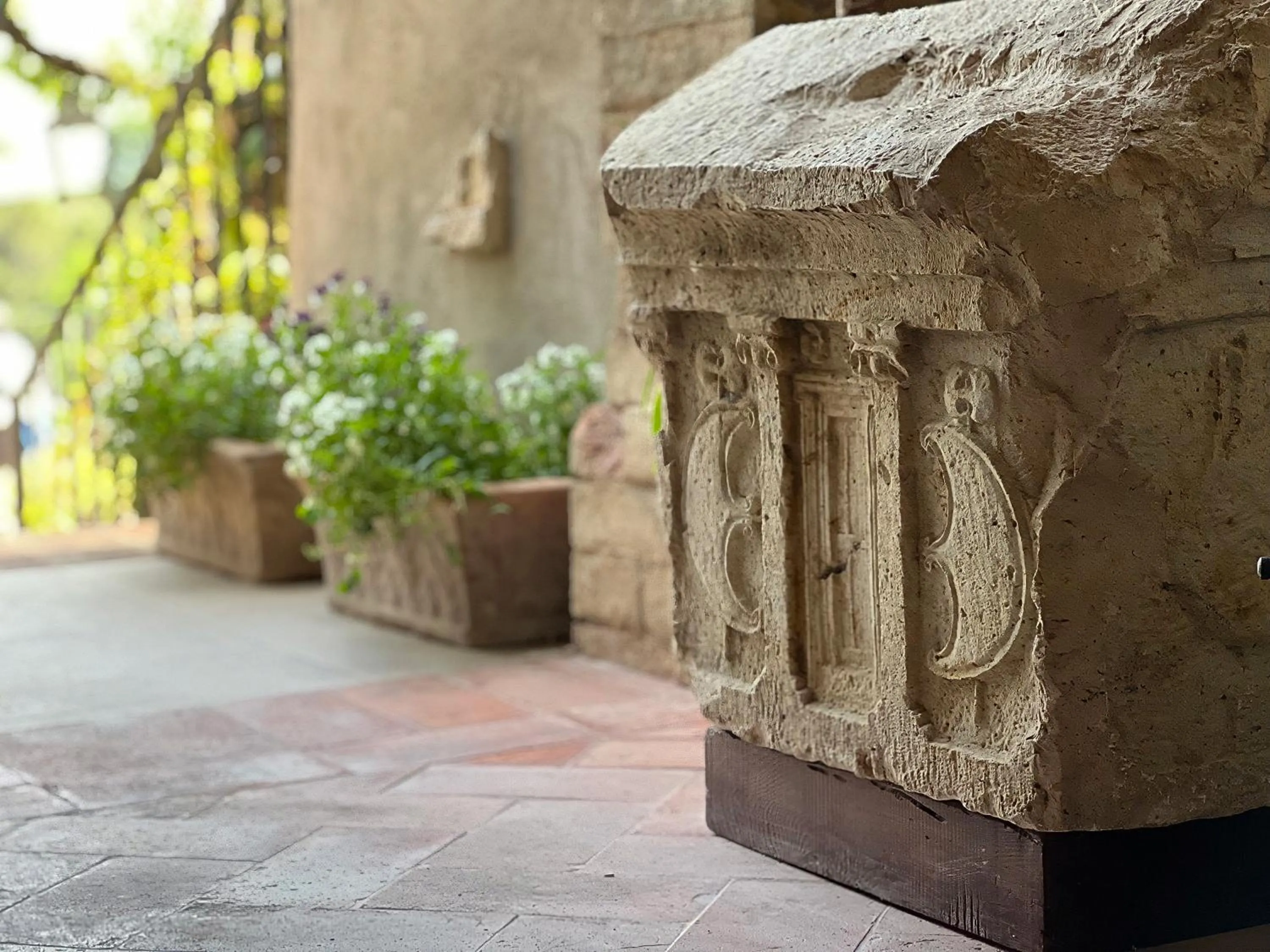 Garden in San Gemini Palace