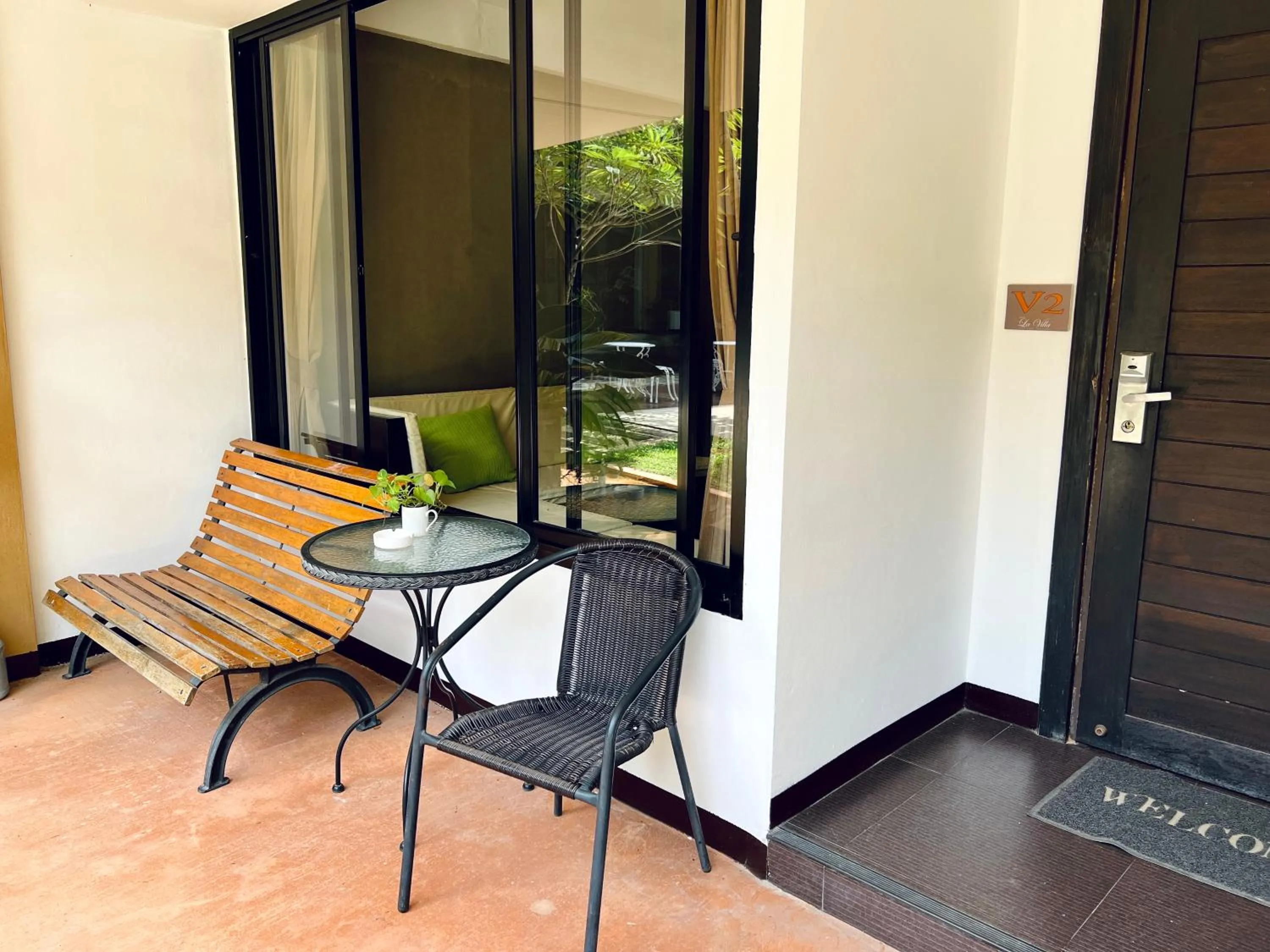 Patio in Hotel La Villa Khon Kaen