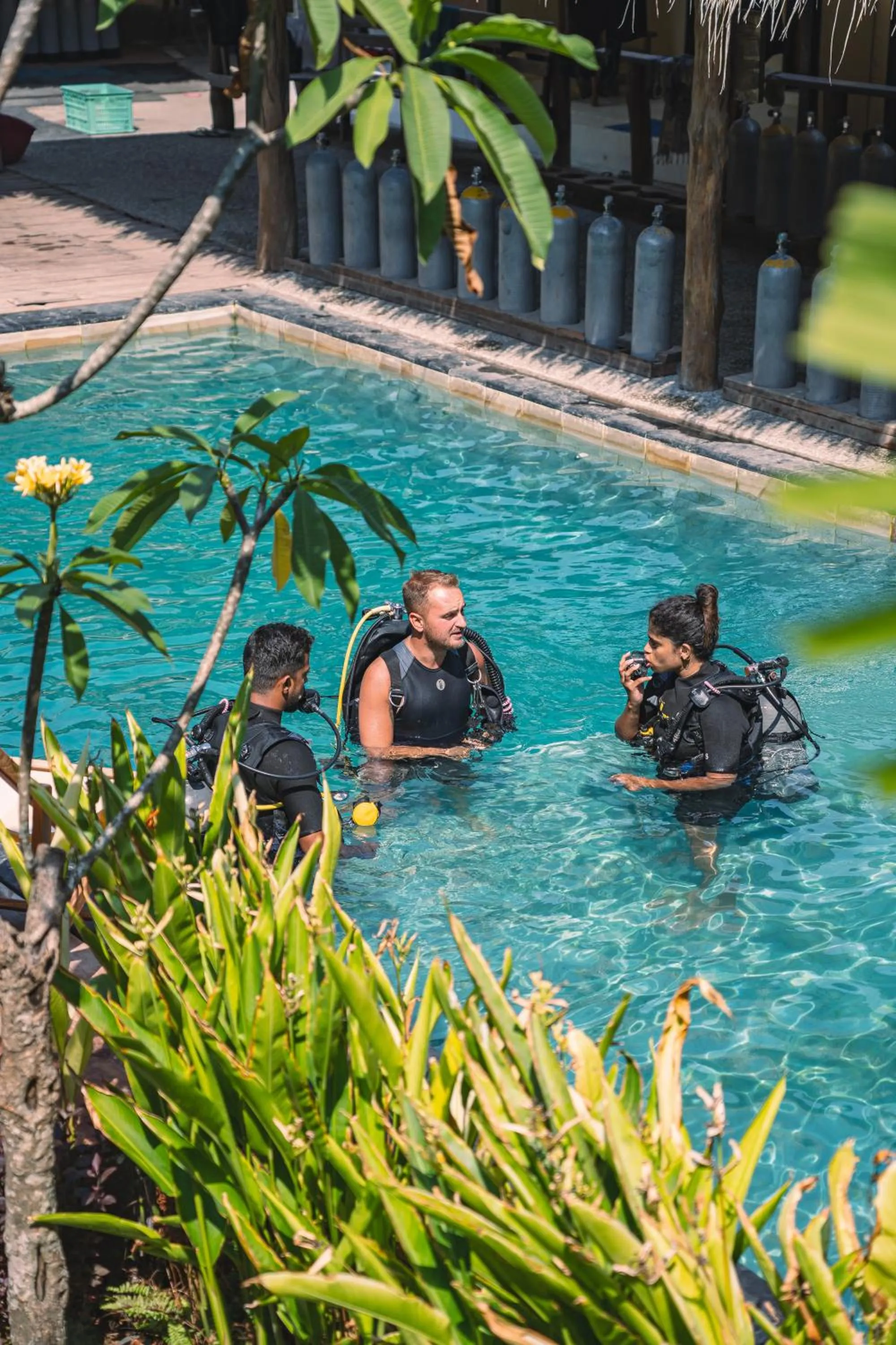 Day in Gili Divers Hotel