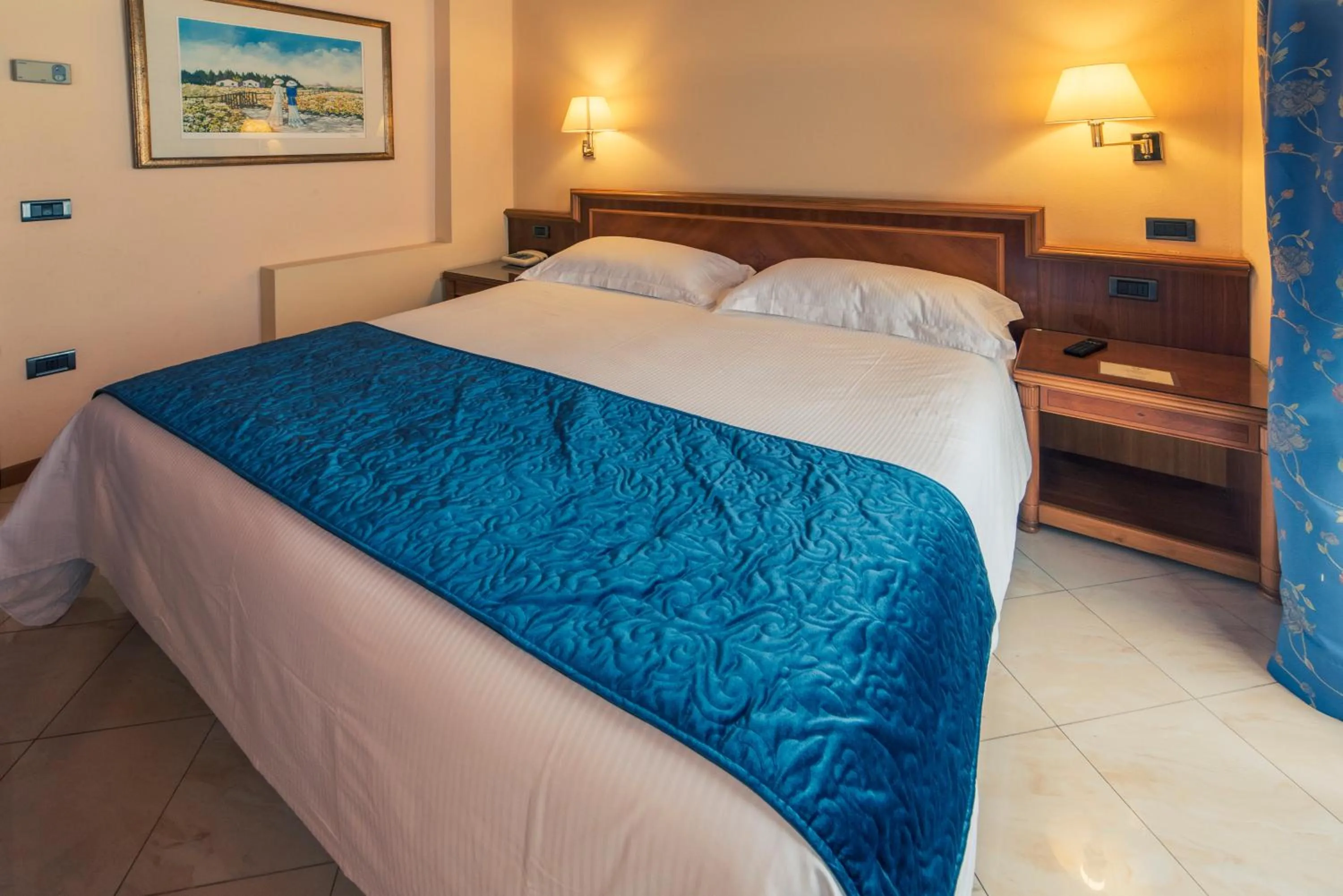 Bed in Hotel Bettina