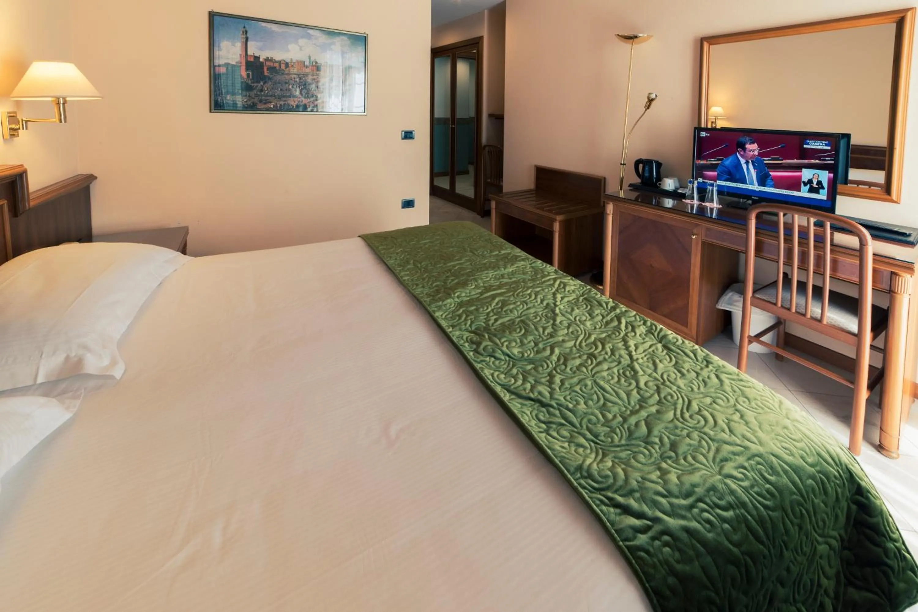 Bed in Hotel Bettina