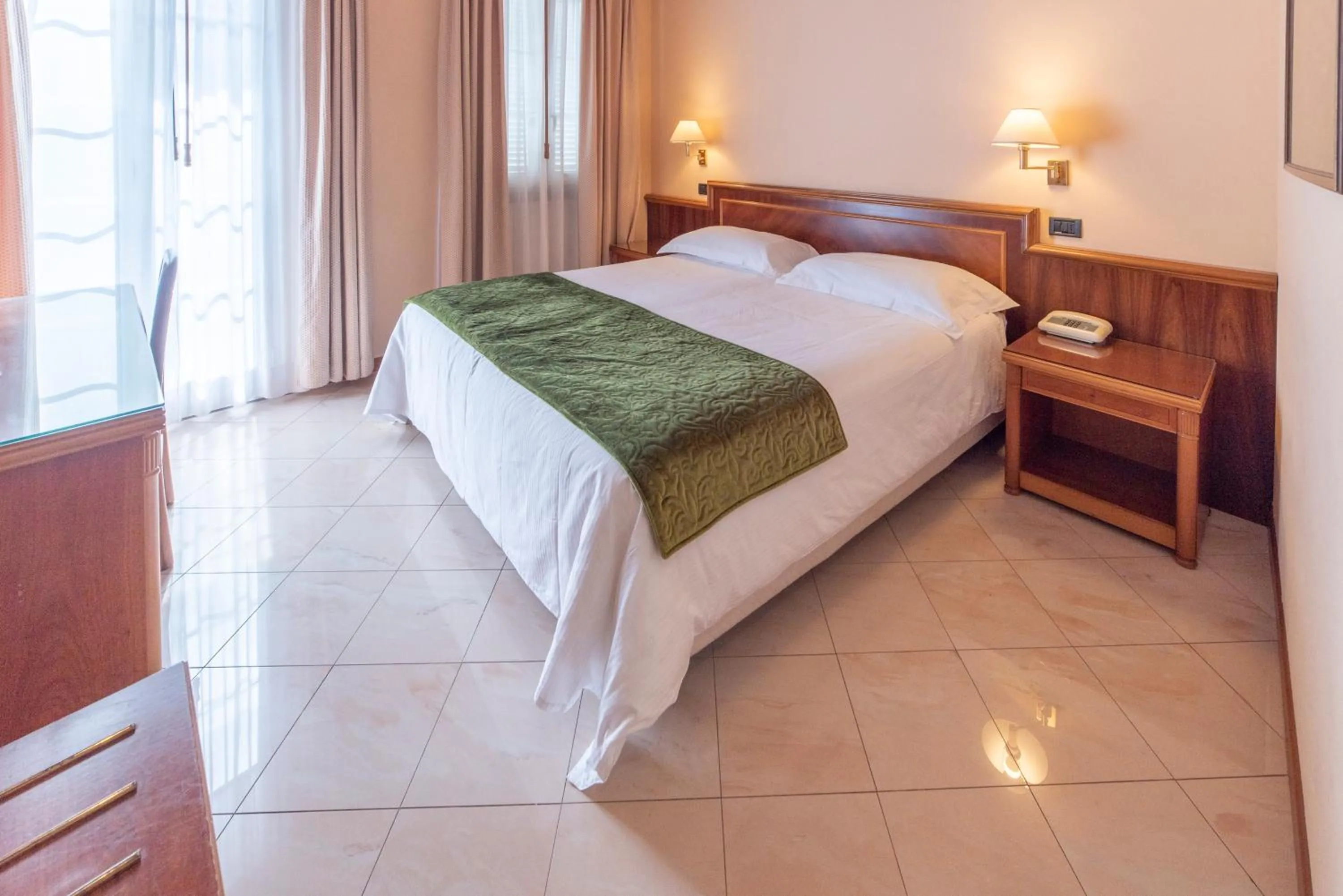 Bed in Hotel Bettina