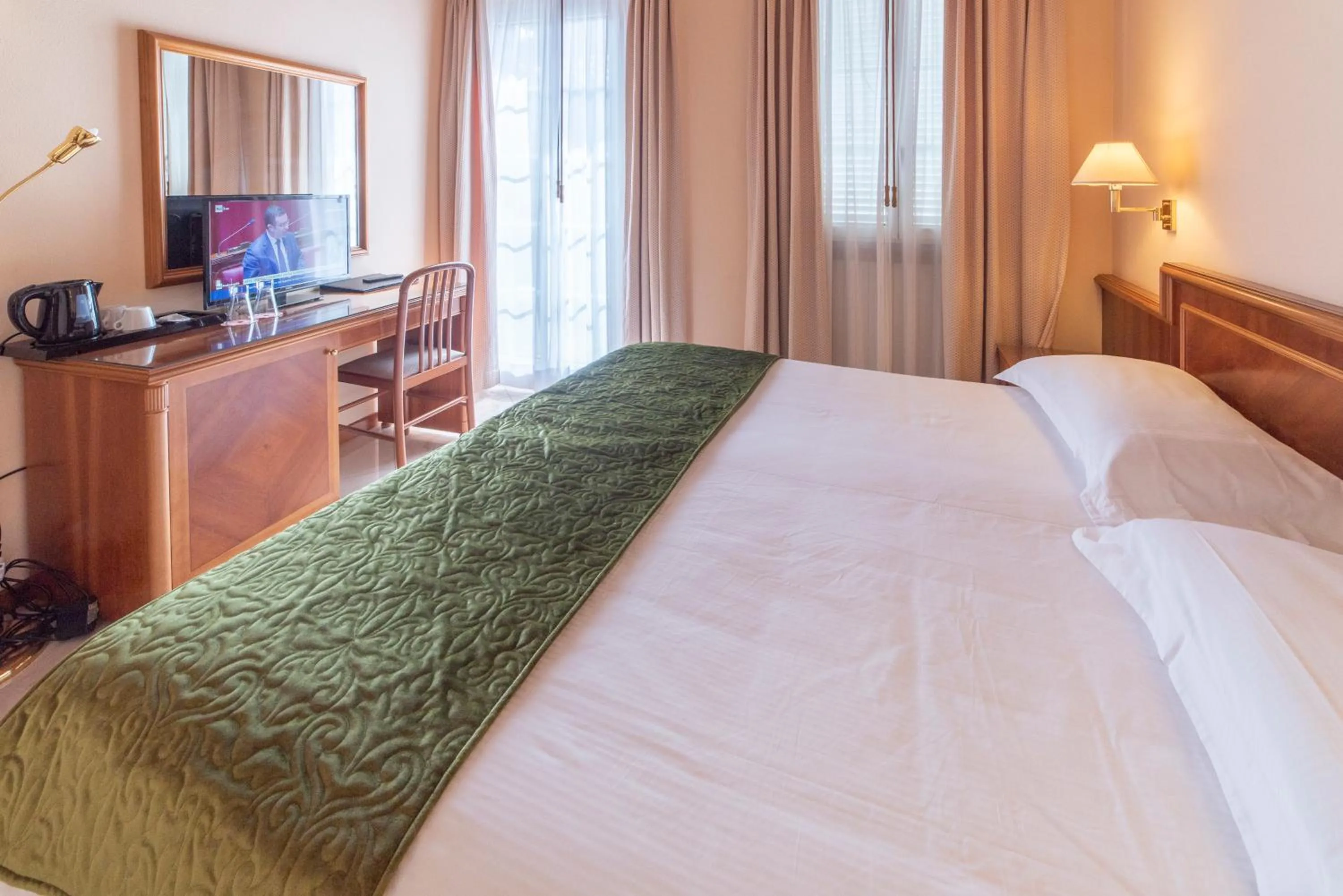 Bed in Hotel Bettina