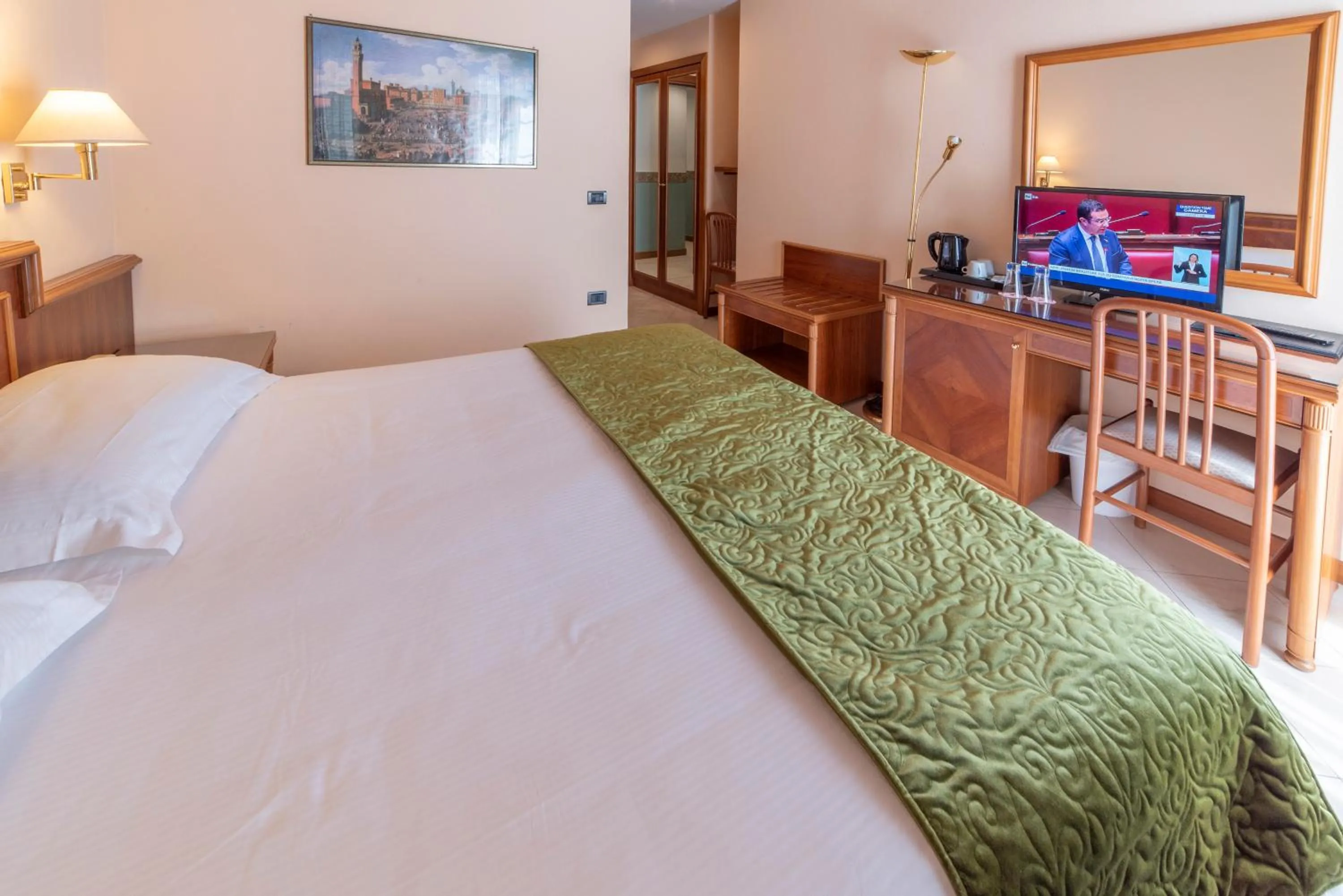 Bed in Hotel Bettina