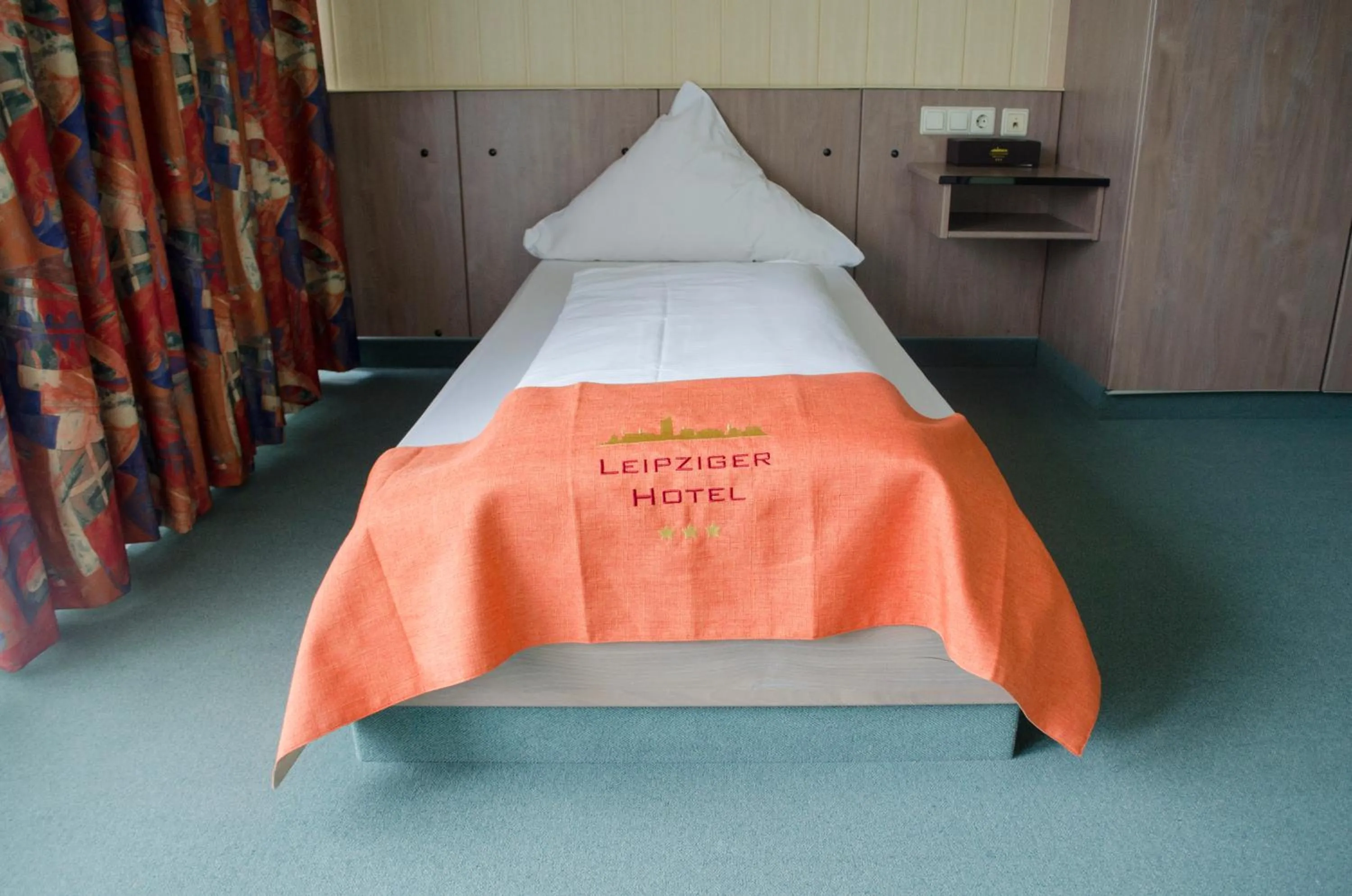 Bed in Leipziger Hotel