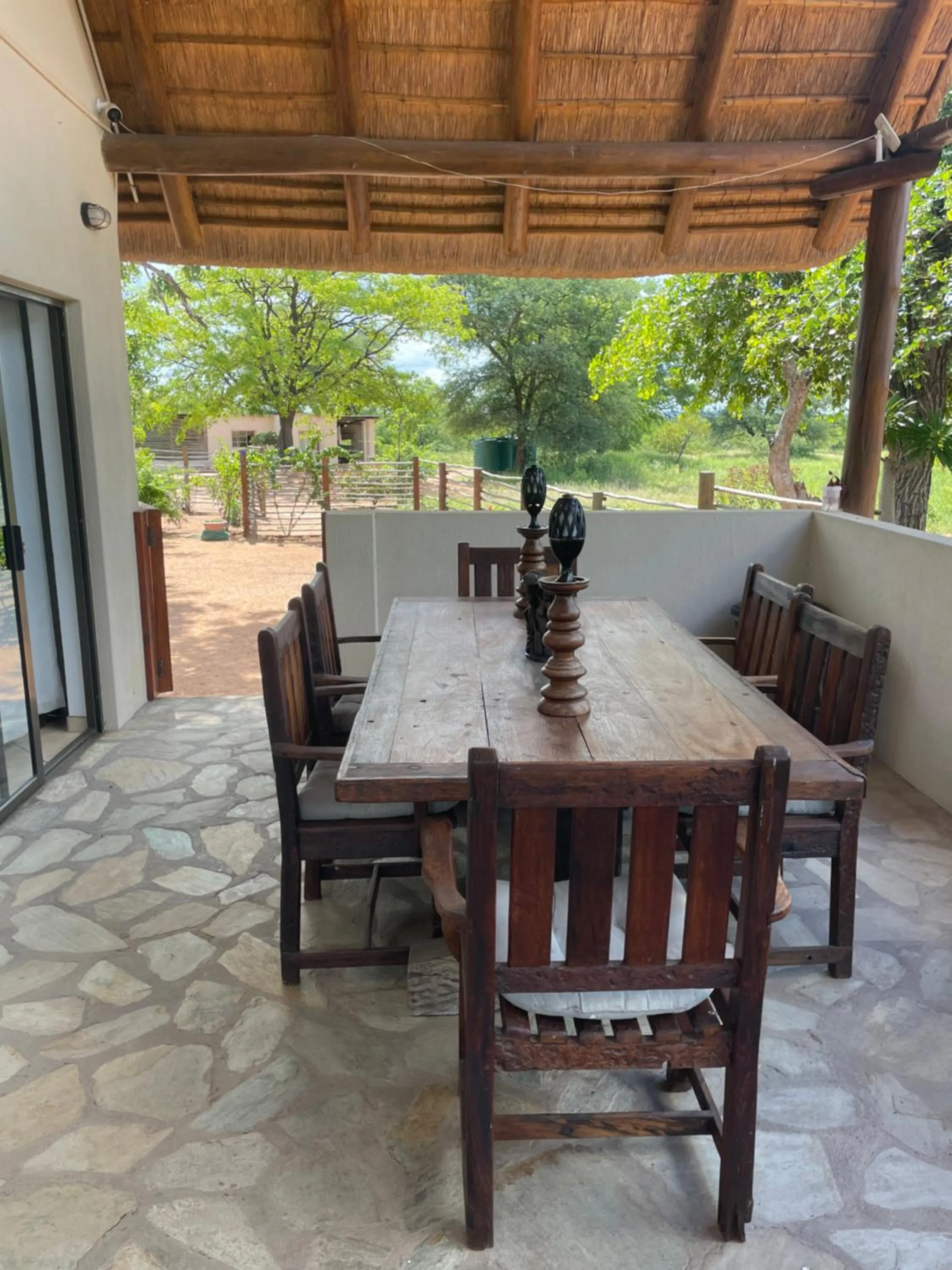 BBQ facilities in Thula Private Lodge