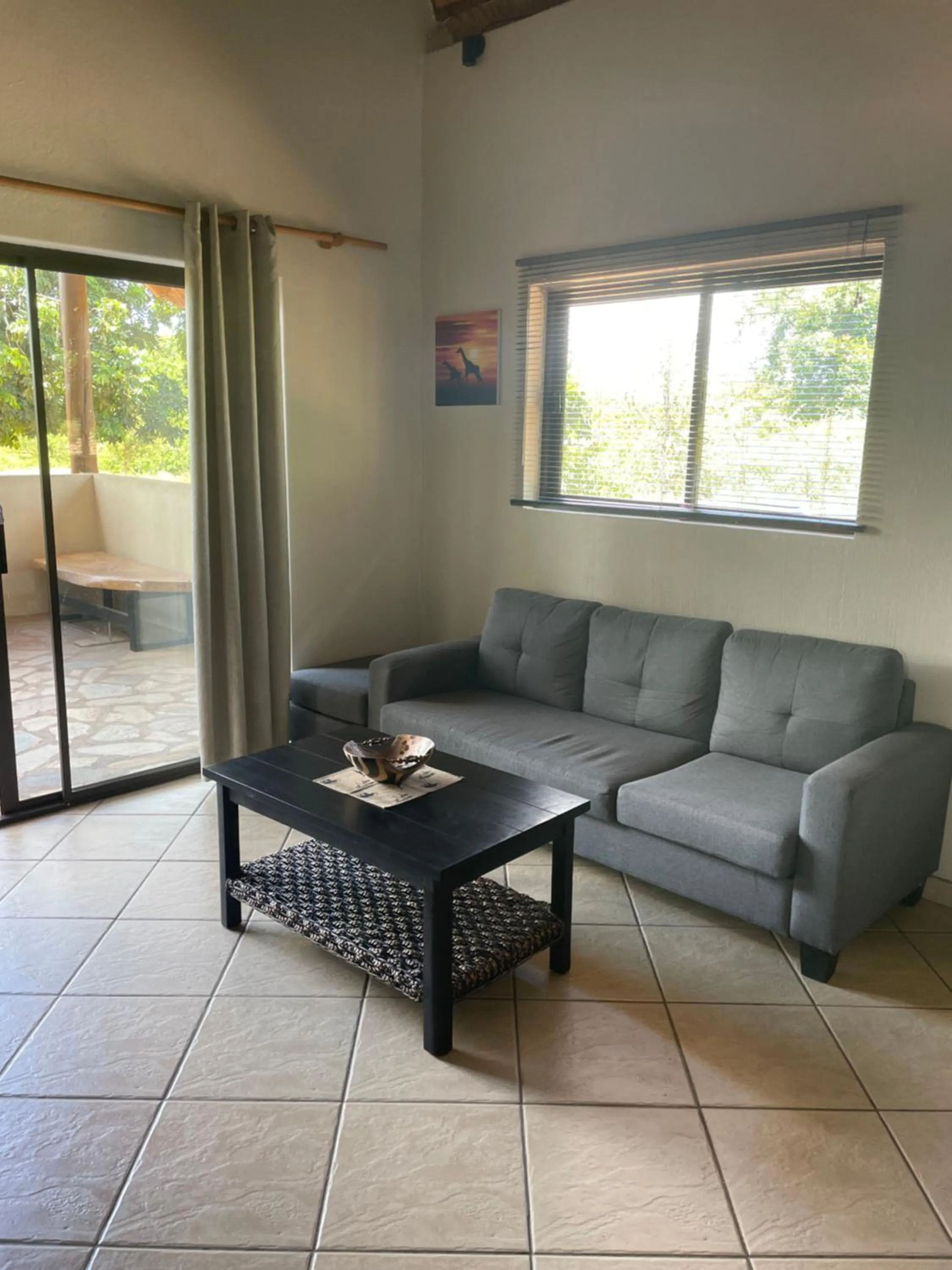 Seating area in Thula Private Lodge