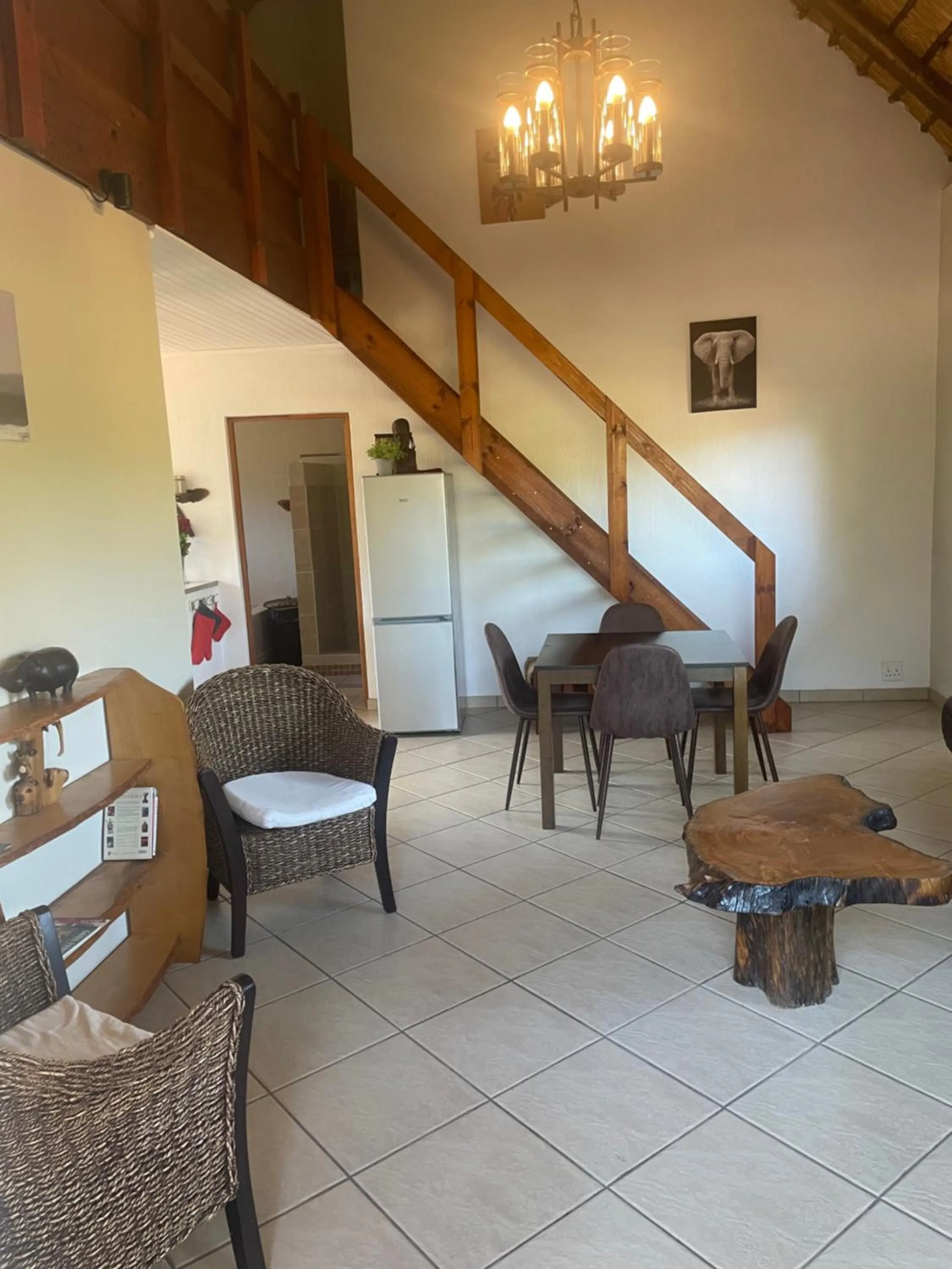 Seating area in Thula Private Lodge