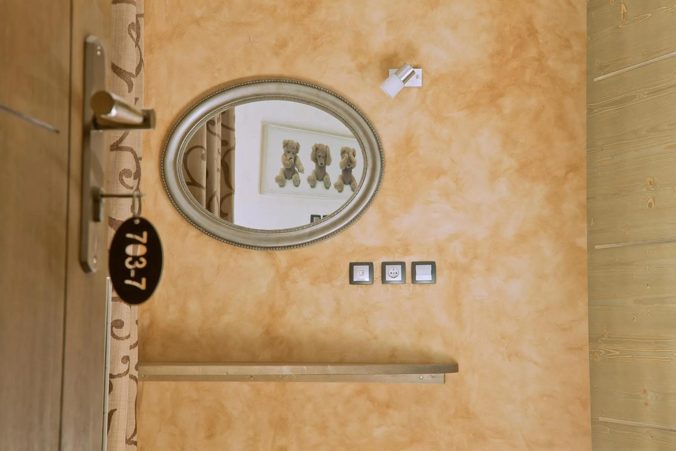 Decorative detail in Résidence Les Balcons Platinium Val Thorens