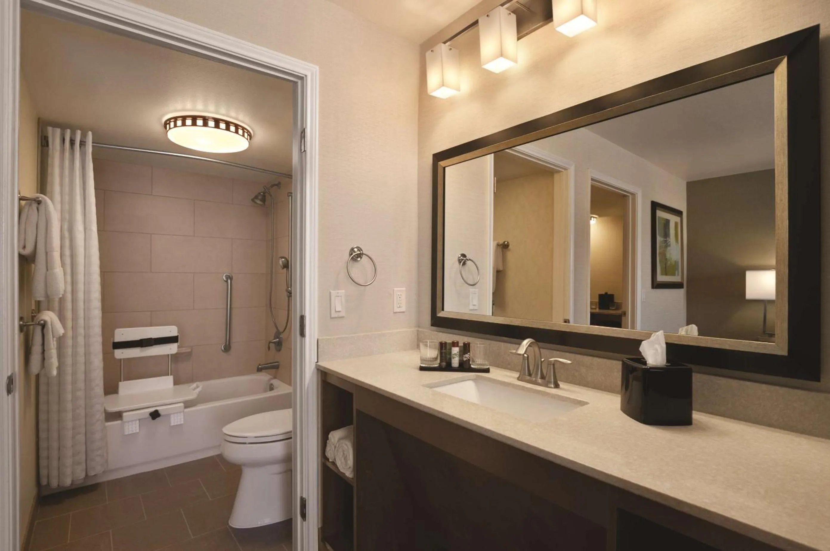 Bathroom in Embassy Suites Corpus Christi