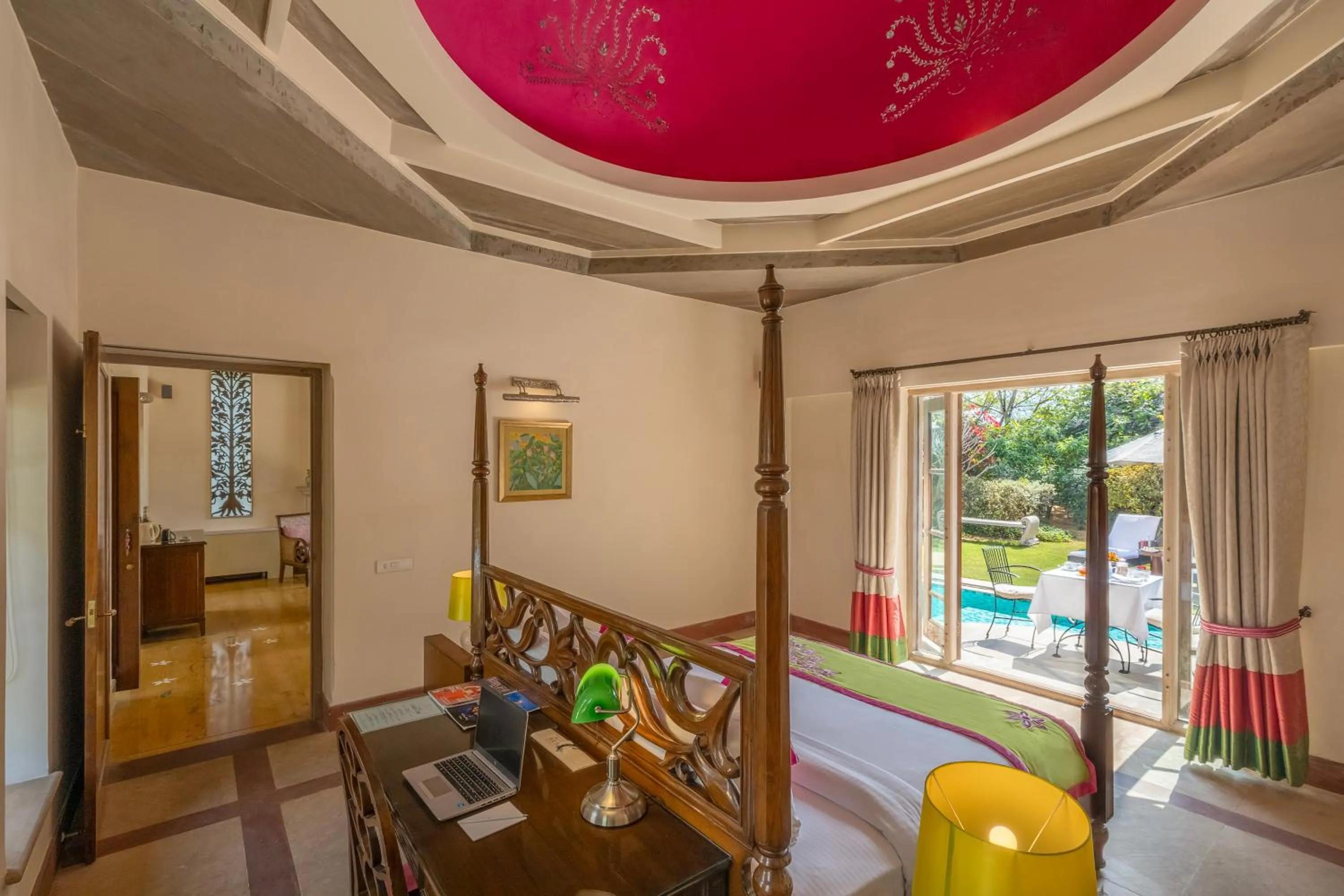 Bedroom in Tree of Life Resort & Spa Jaipur