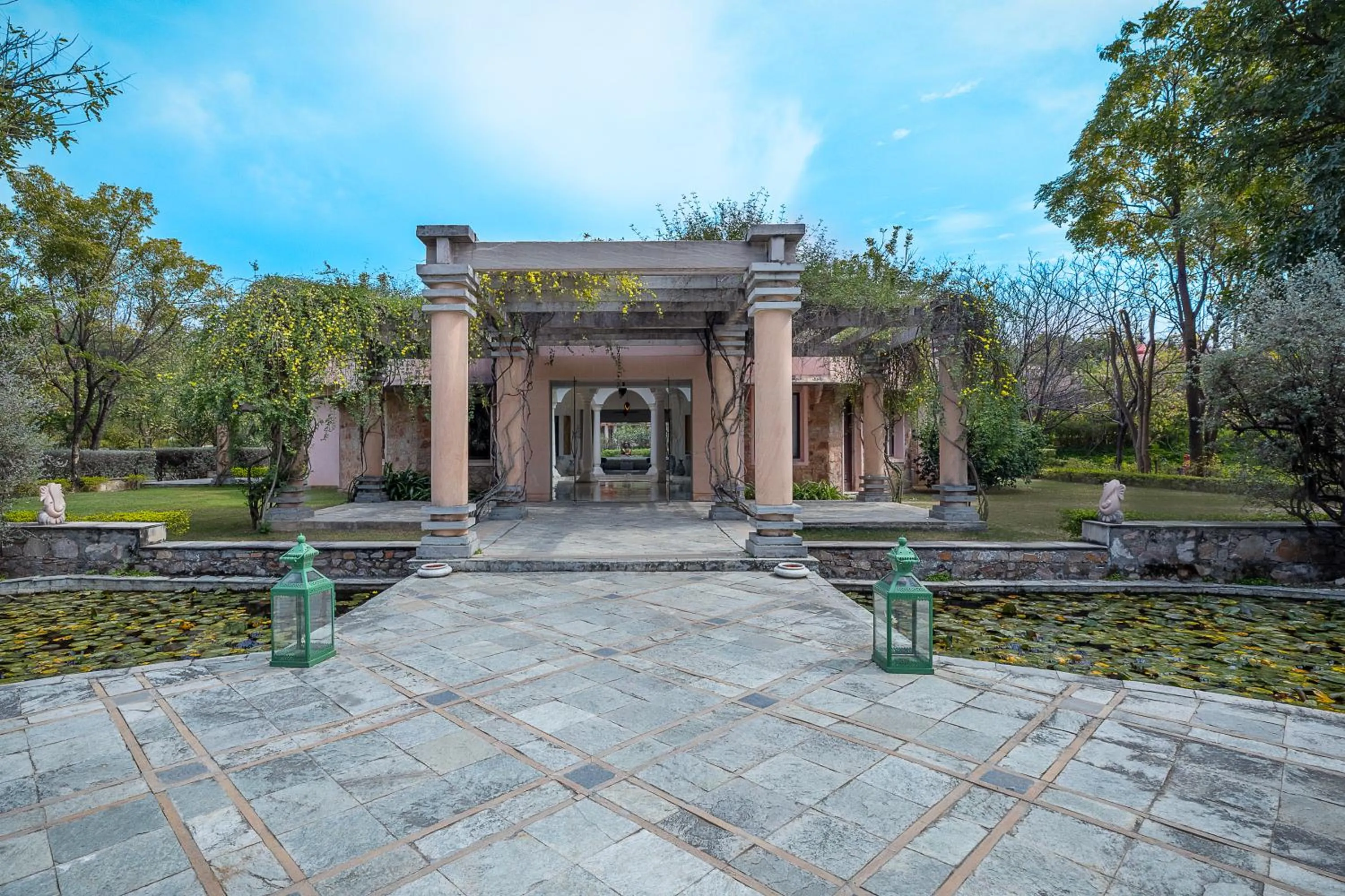 Facade/entrance in Tree of Life Resort & Spa Jaipur