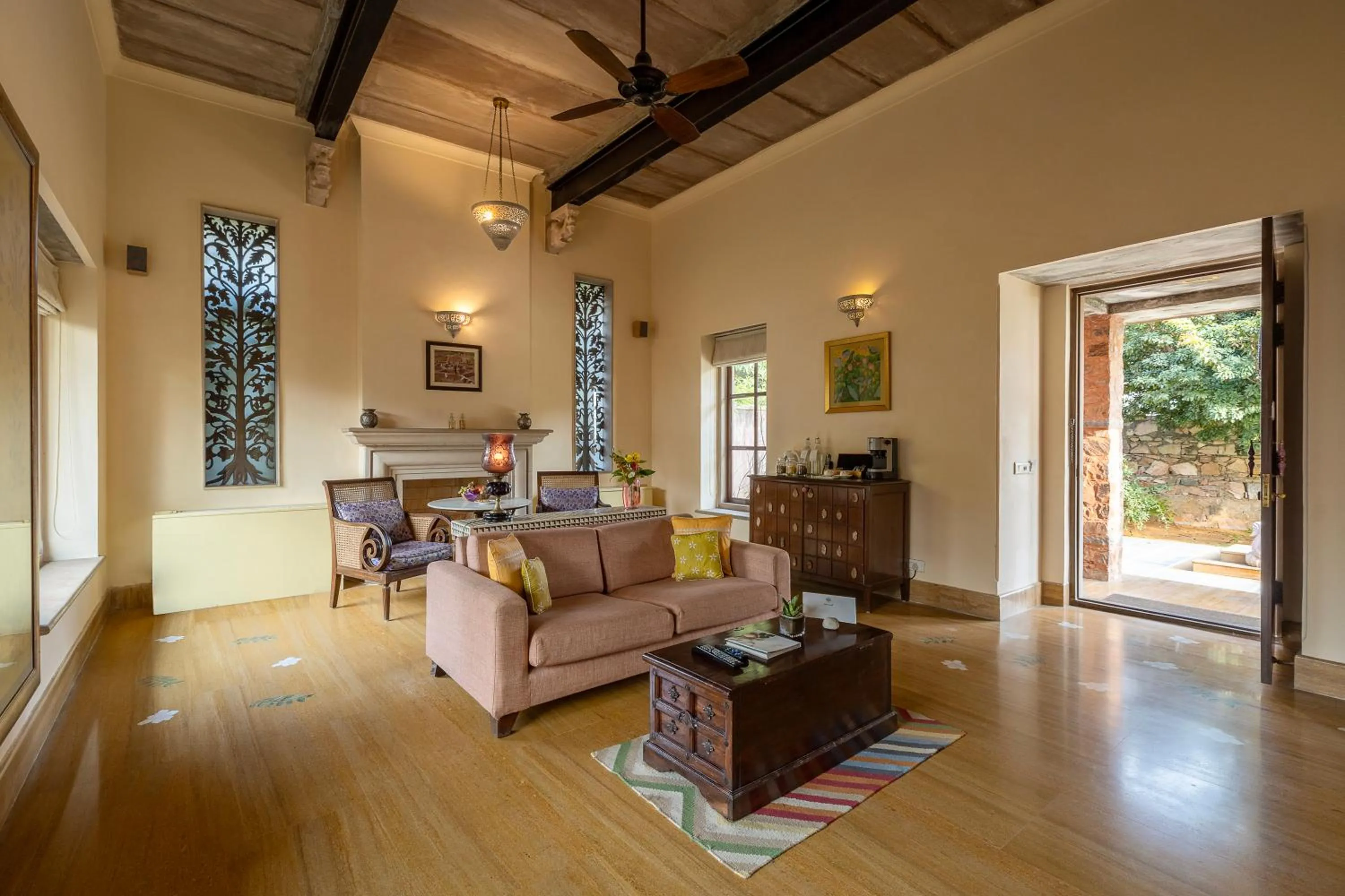 Living room in Tree of Life Resort & Spa Jaipur