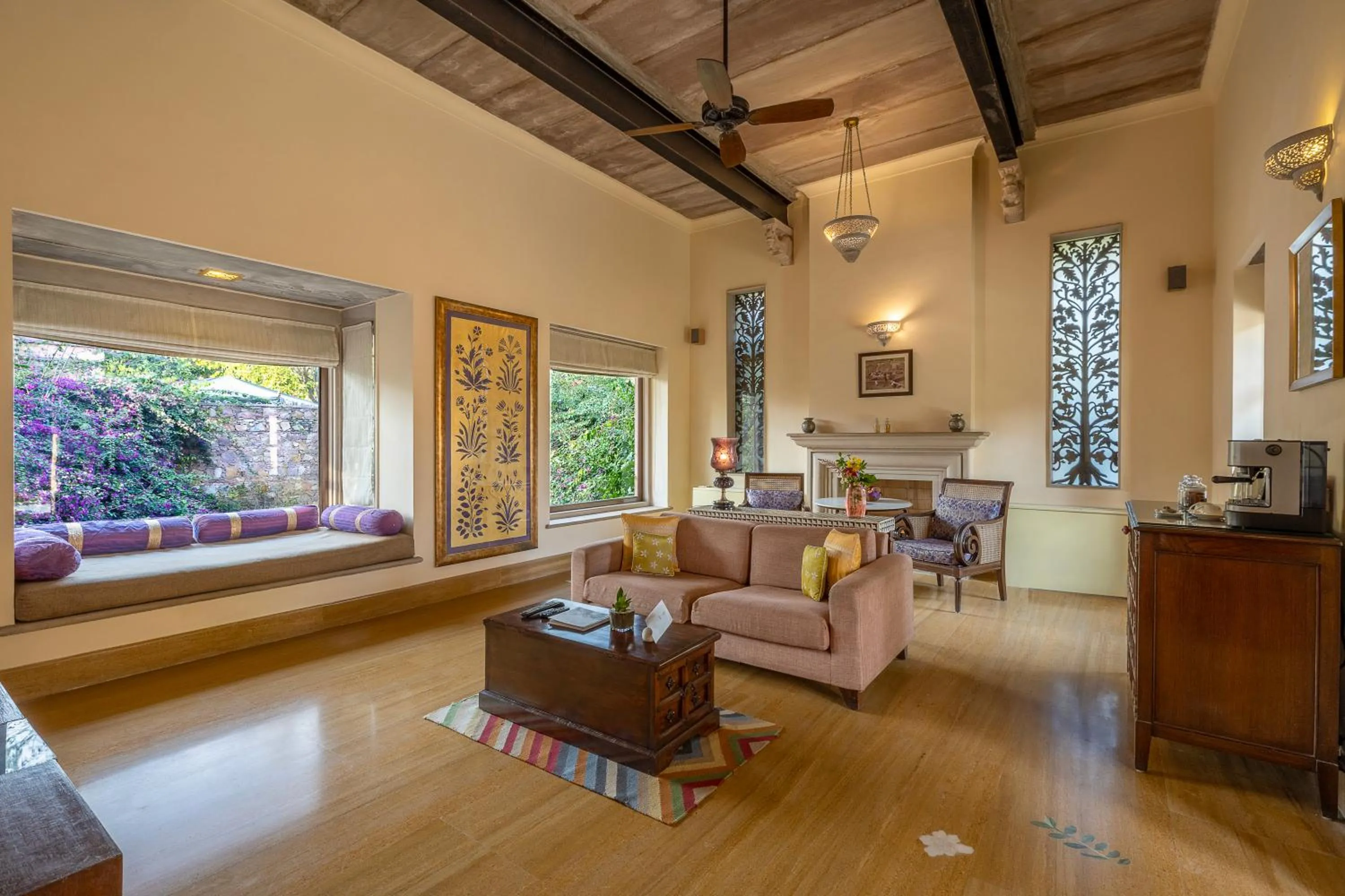 Living room in Tree of Life Resort & Spa Jaipur