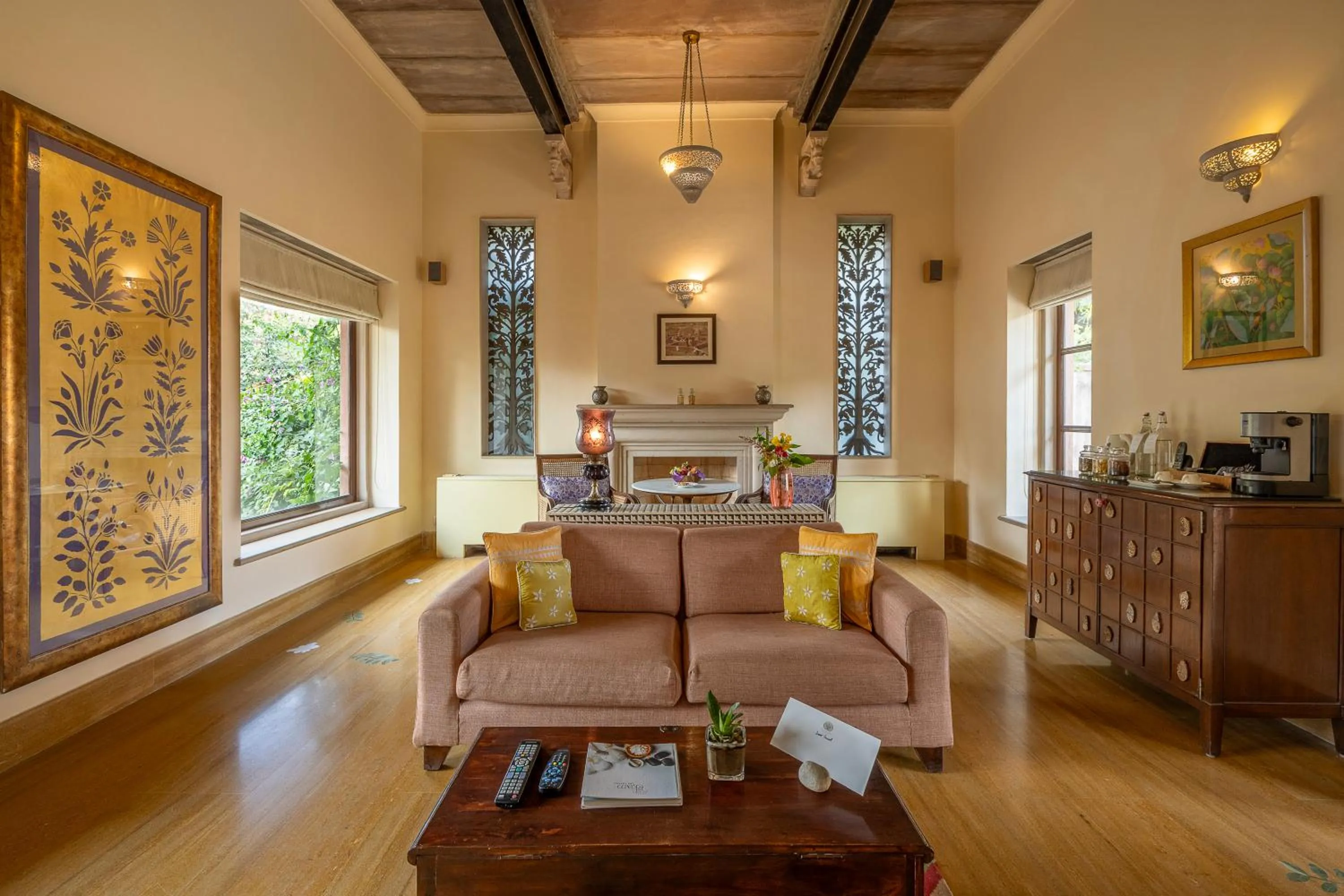 Living room in Tree of Life Resort & Spa Jaipur