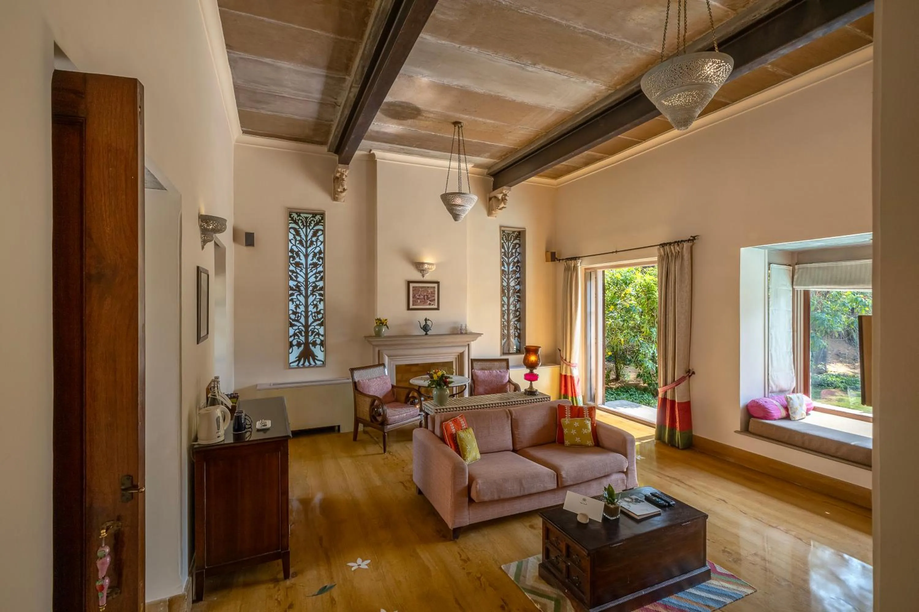 Living room in Tree of Life Resort & Spa Jaipur
