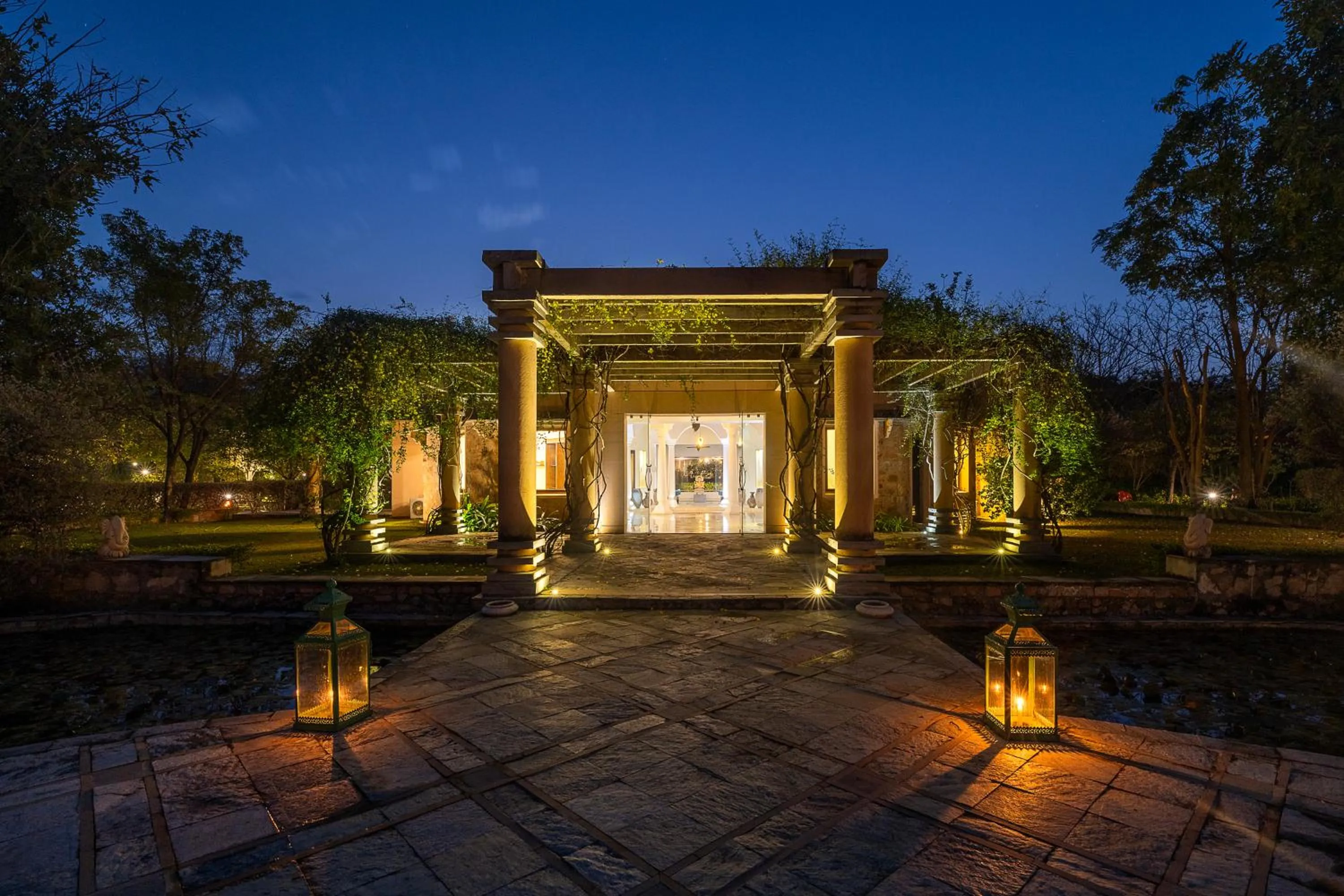 Facade/entrance in Tree of Life Resort & Spa Jaipur