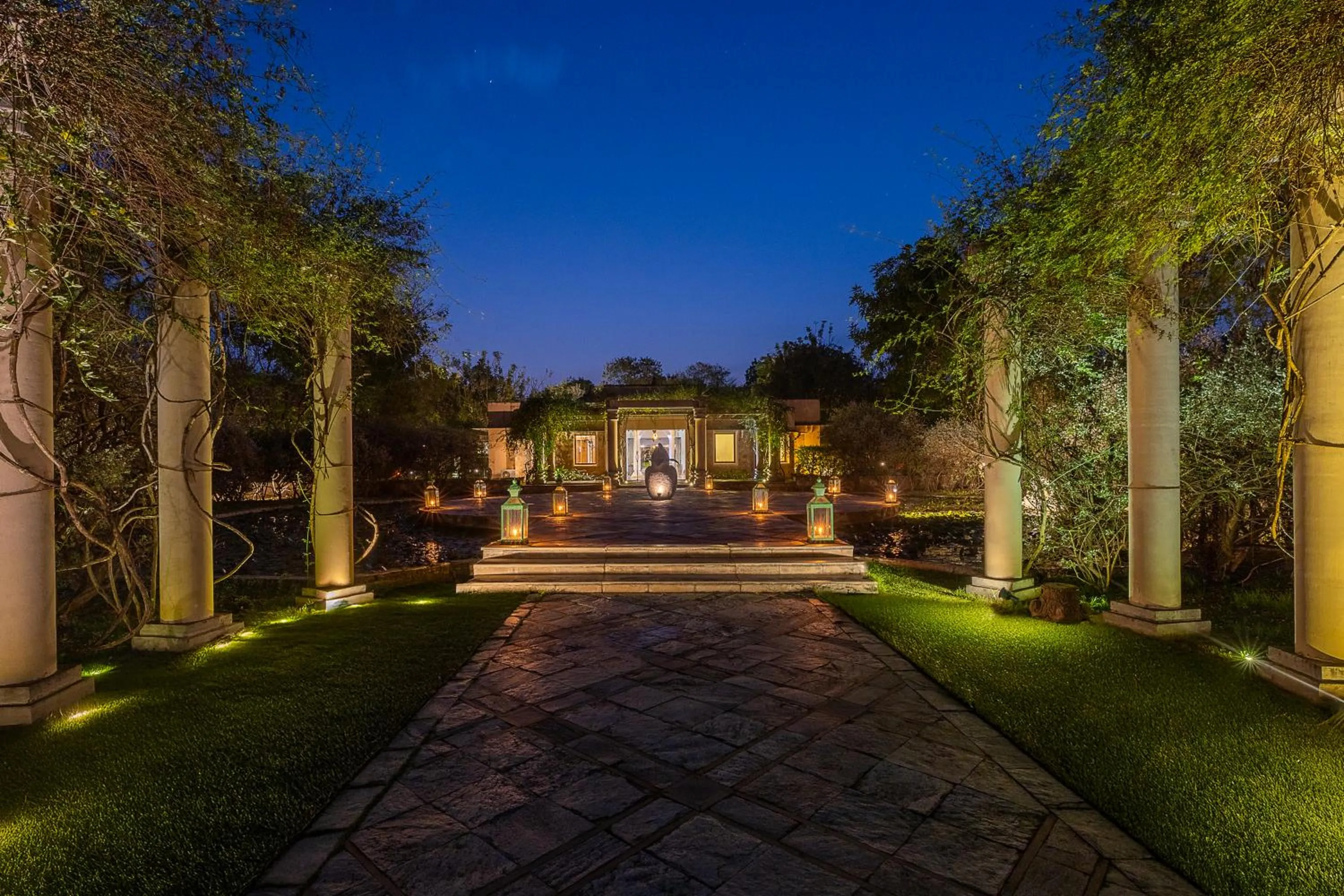 Facade/entrance in Tree of Life Resort & Spa Jaipur