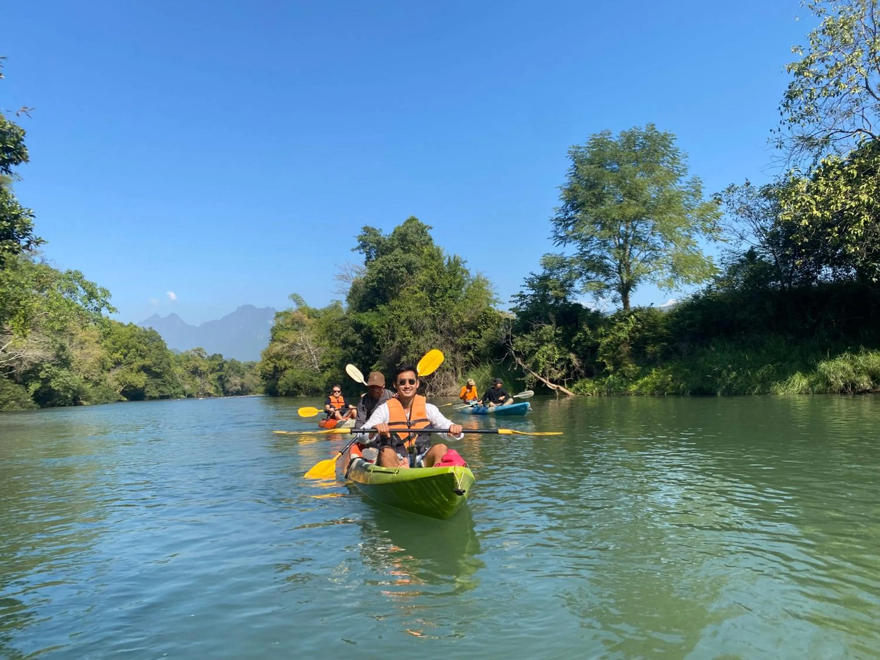 Activities in Riverside Boutique Resort, Vang Vieng