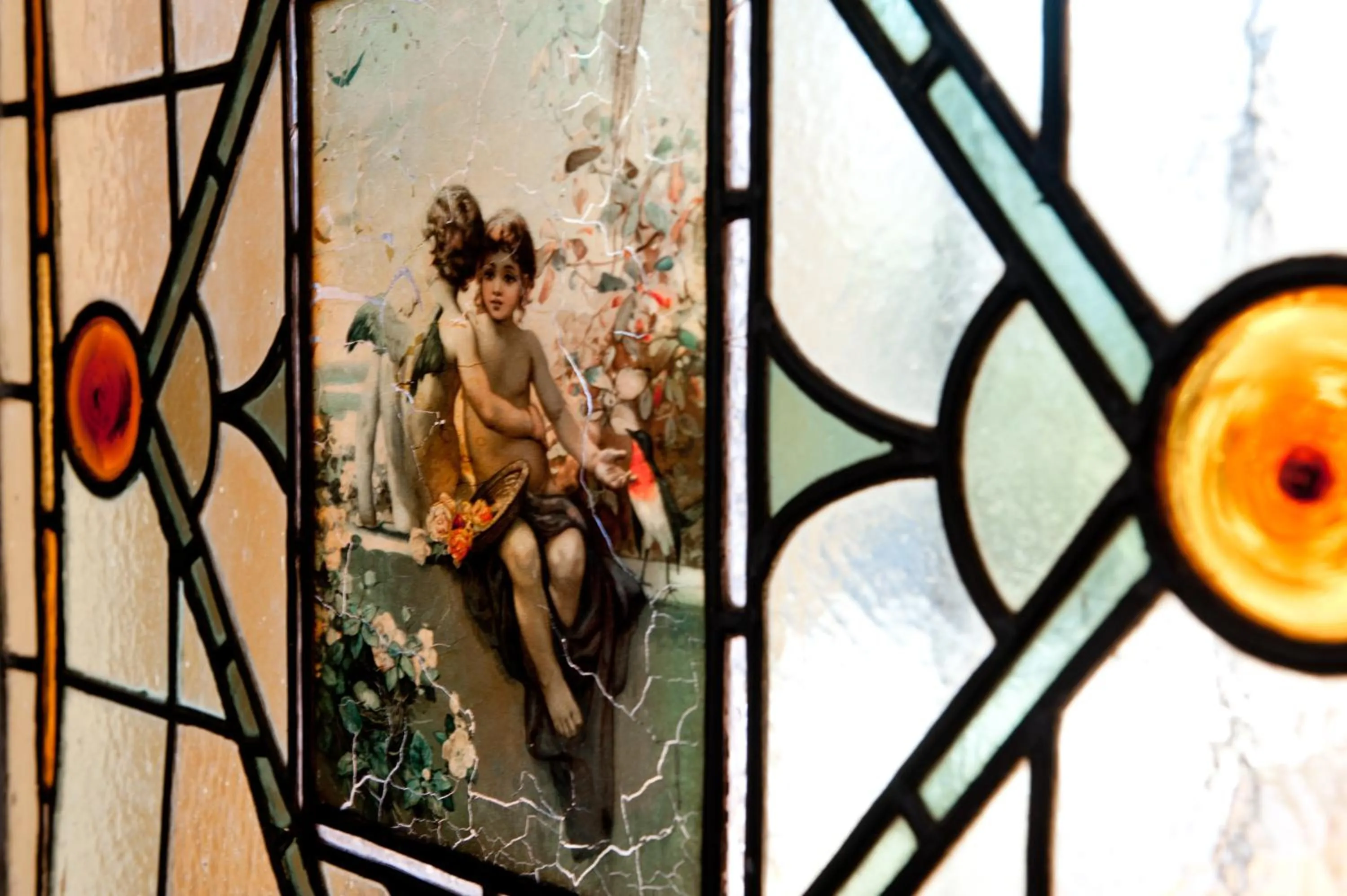 Decorative detail in Ashanti Gardens Guesthouse