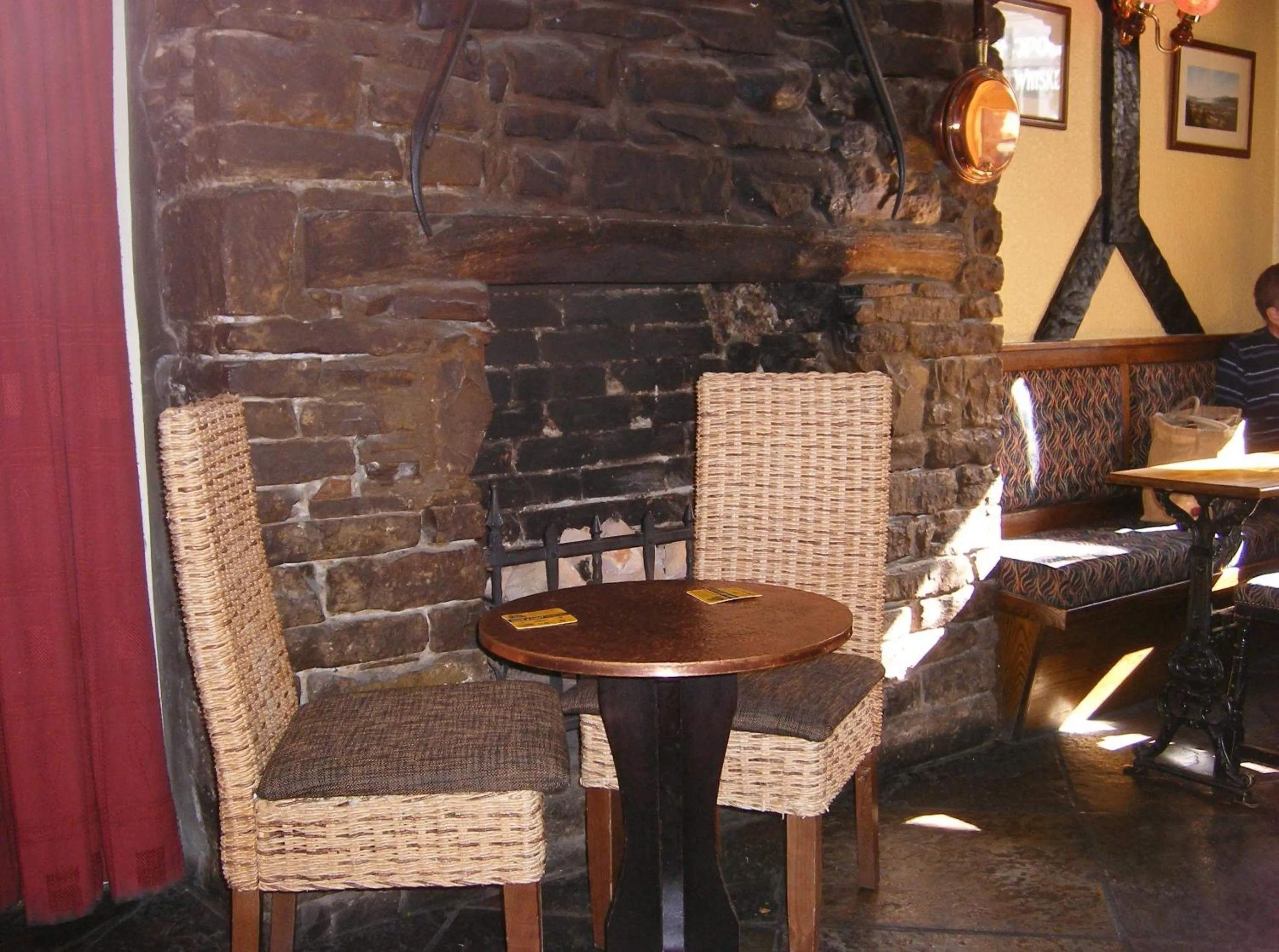 Decorative detail in The Kings Head Hotel