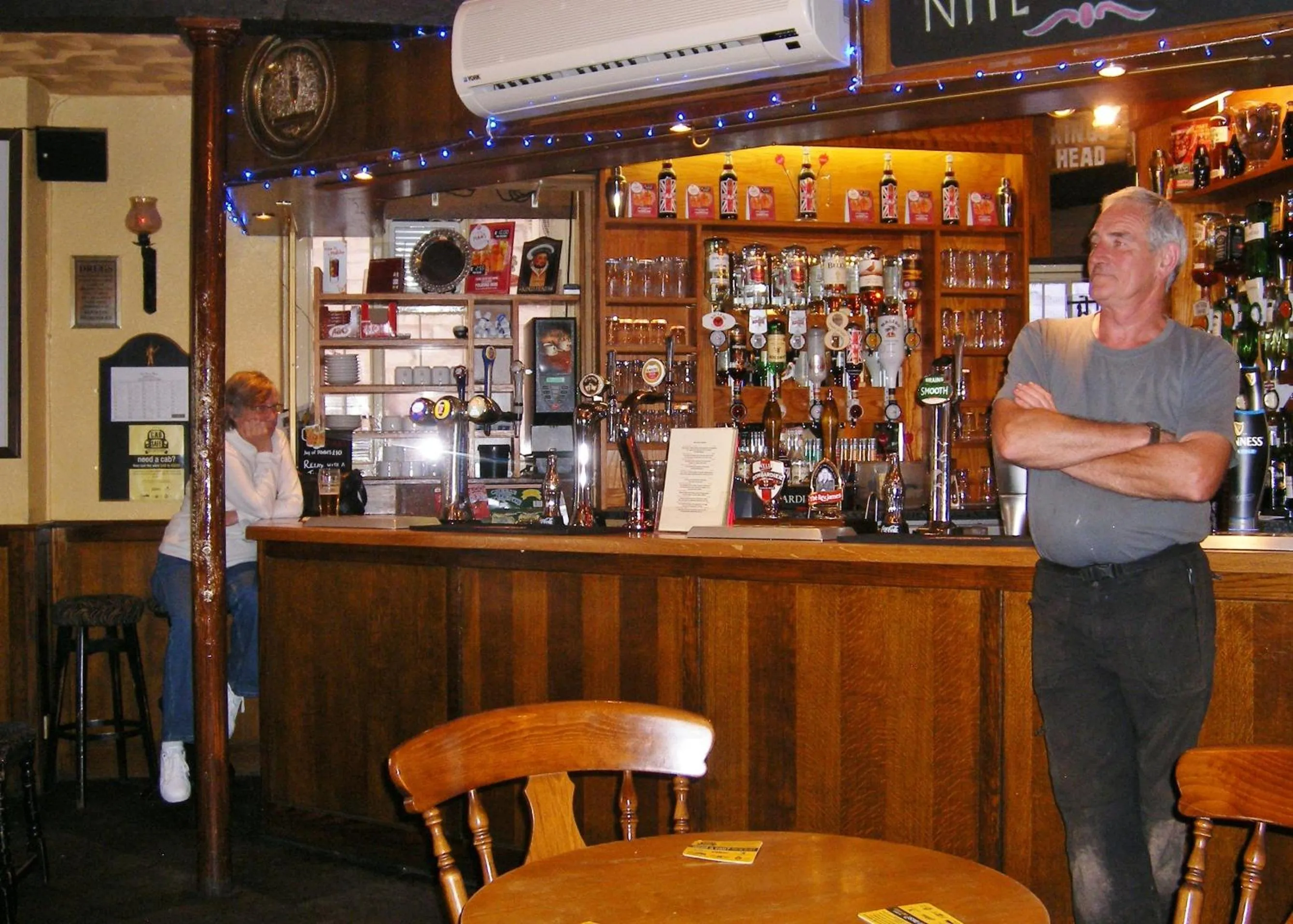 Lounge or bar in The Kings Head Hotel