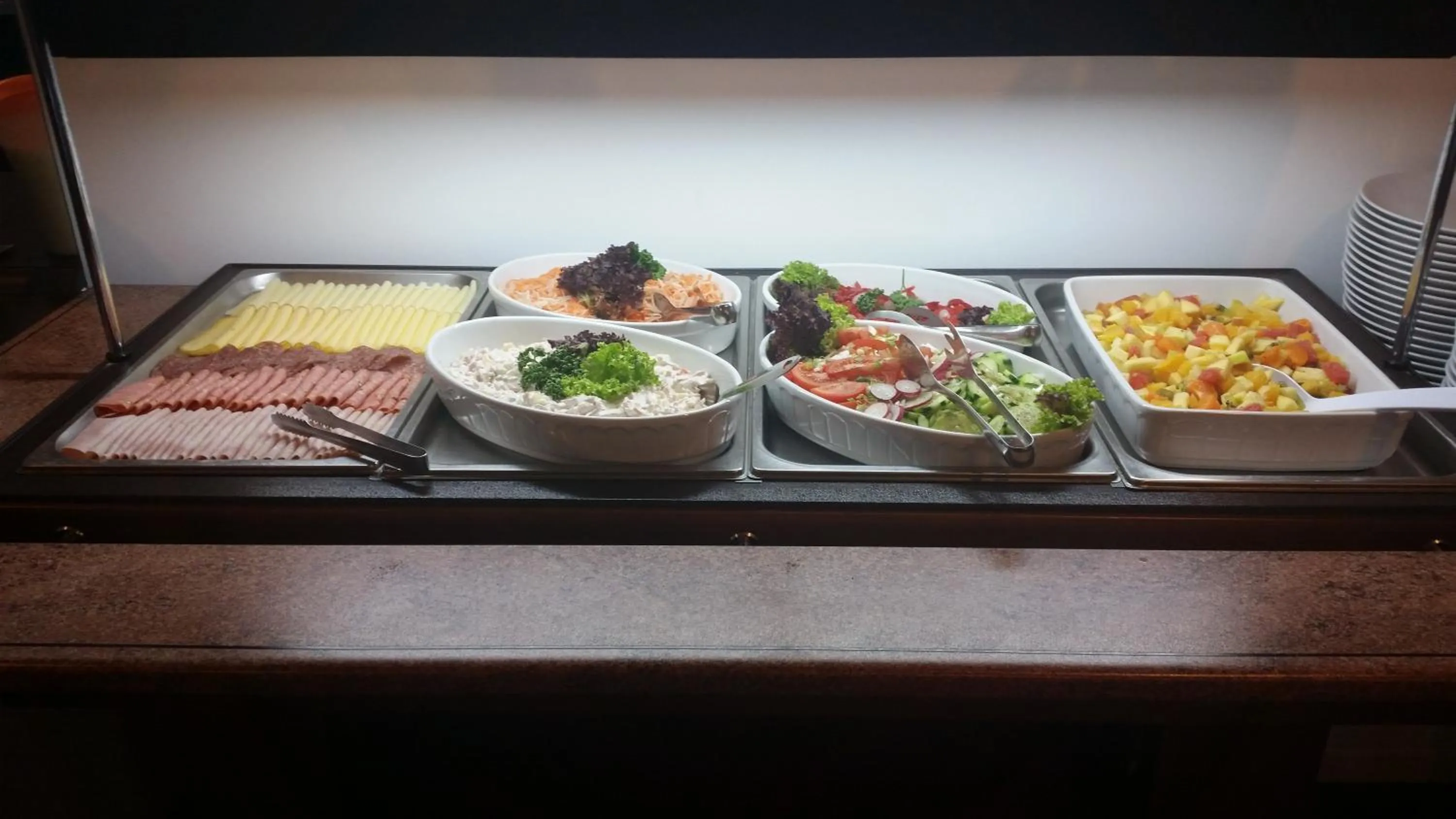 Breakfast in Promohotel Slavie