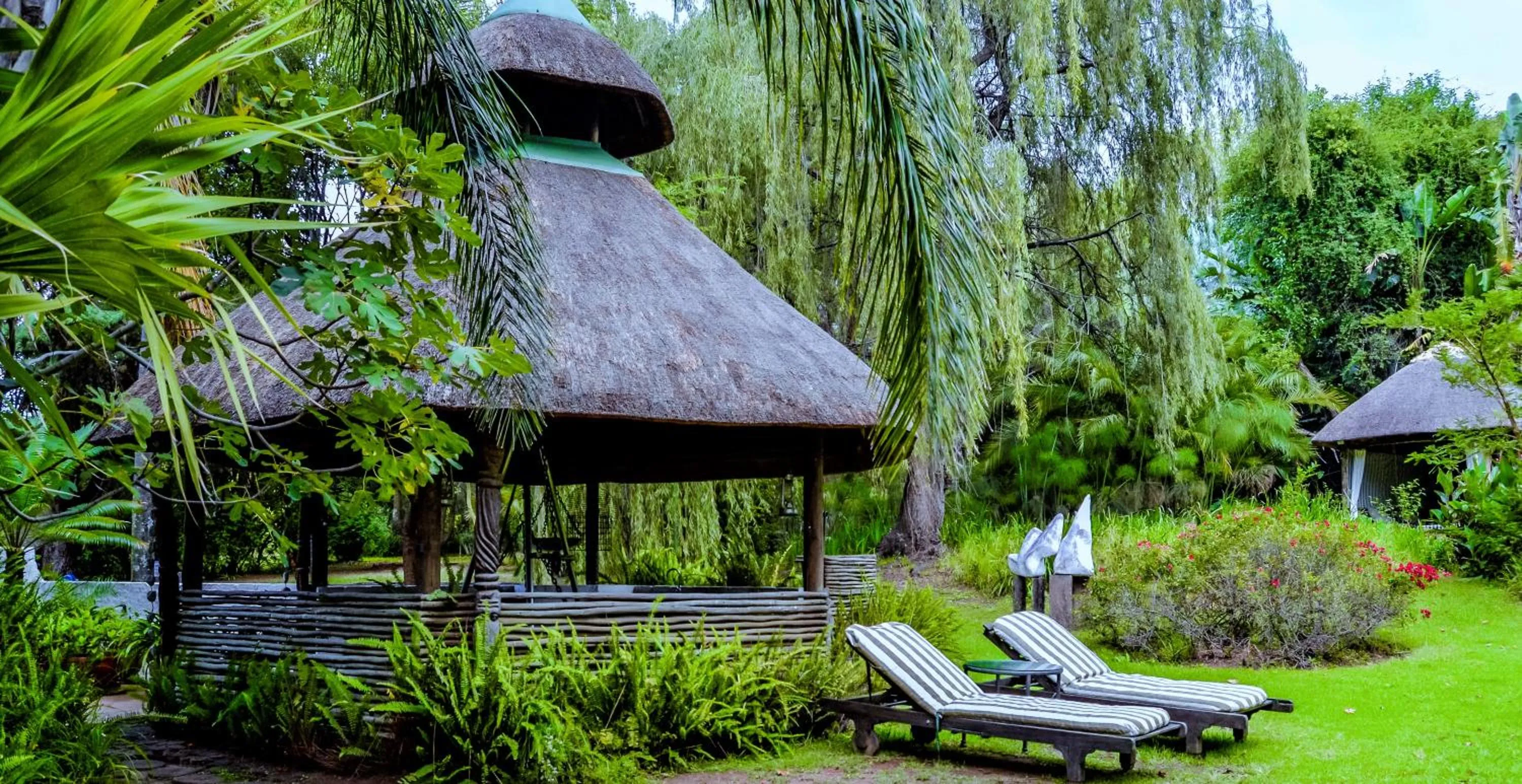 Garden in Hakunamatata Lodge & Health Spa