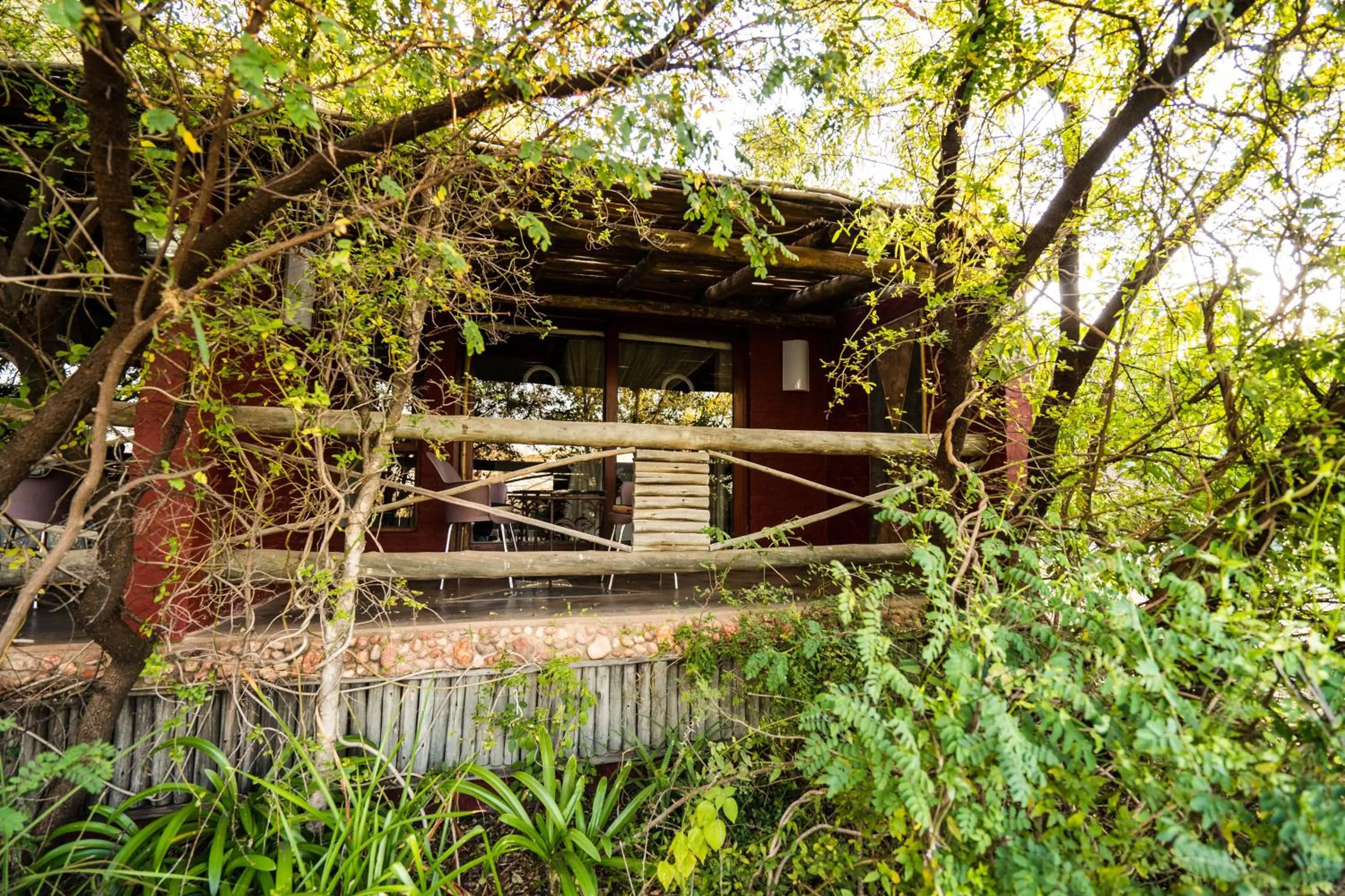 Patio in Hakunamatata Lodge & Health Spa