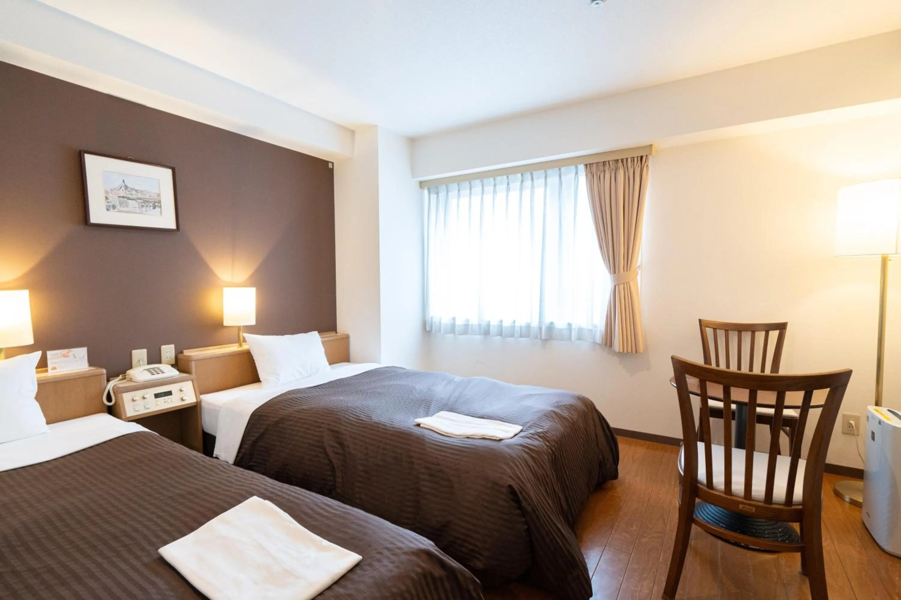 Photo of the whole room, Bed in Sapporo Clark Hotel