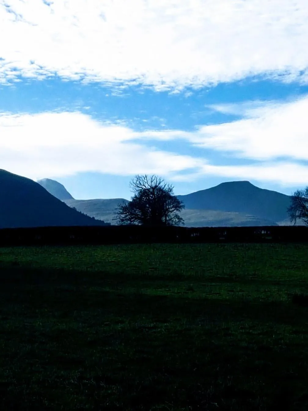 Mountain view, Natural Landscape in The Lodge Brecon B&B