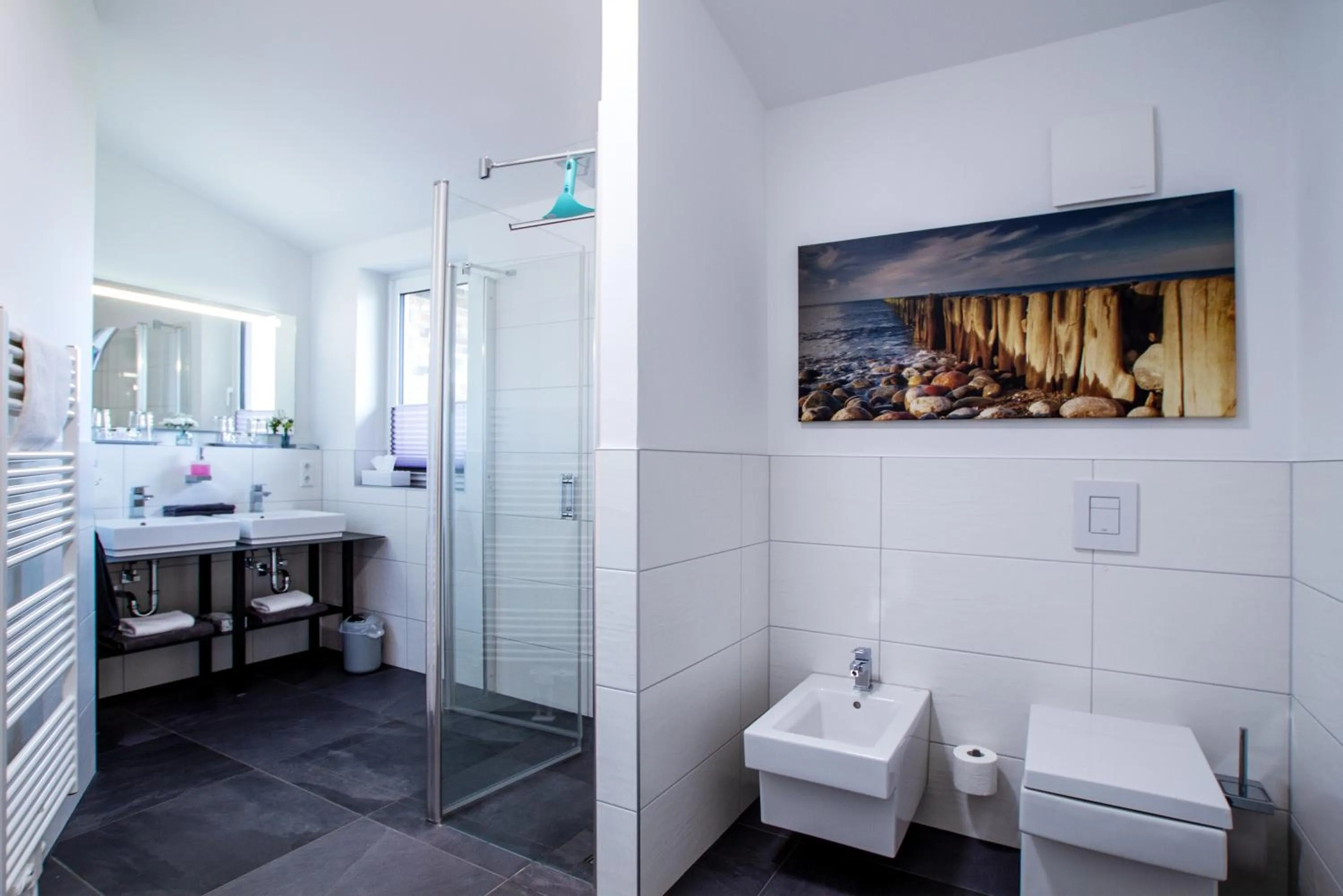 Toilet in Appartements an der Golfanlage