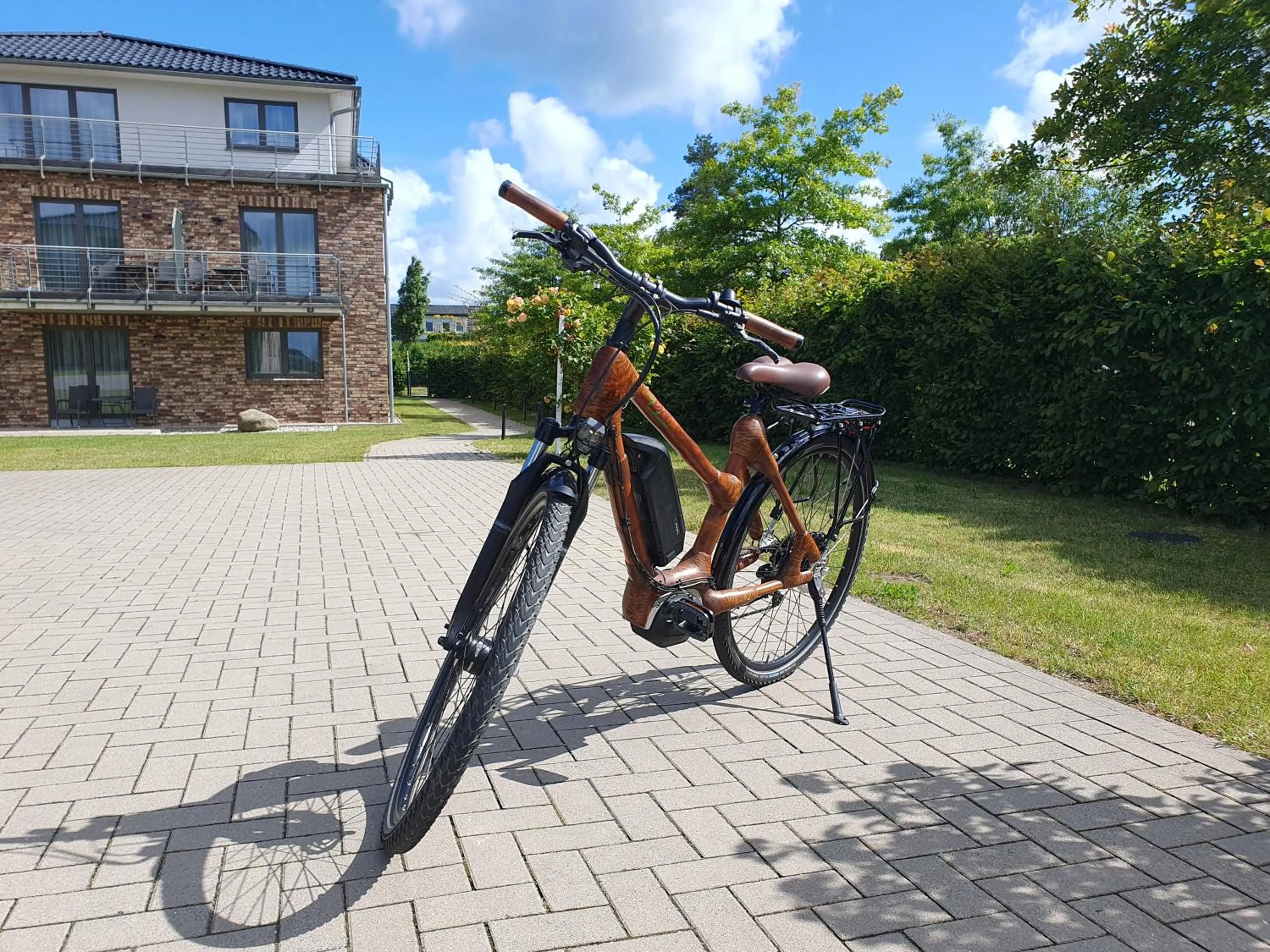 Cycling in Appartements an der Golfanlage