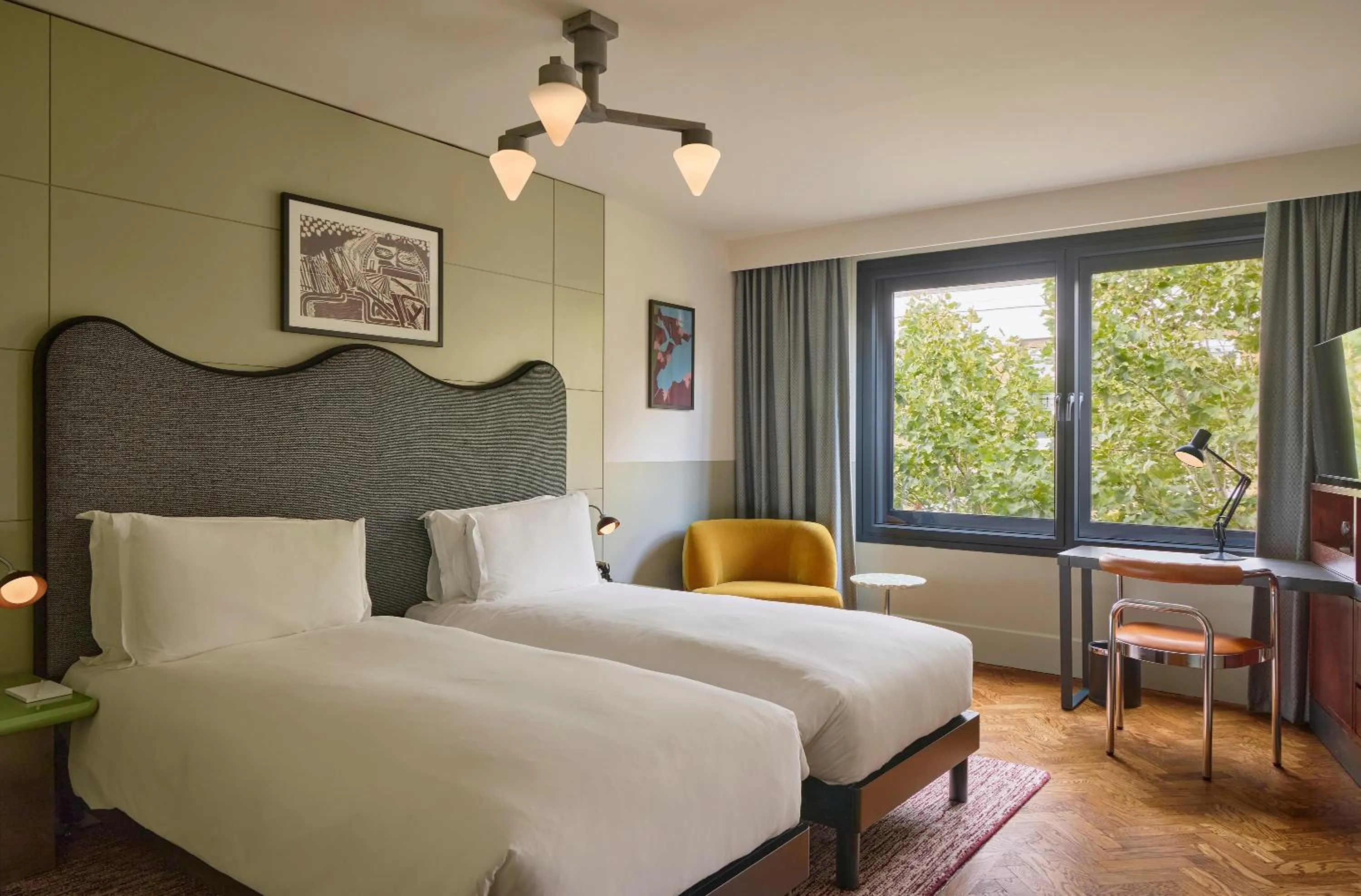 Photo of the whole room, Bed in The Hoxton, Shoreditch