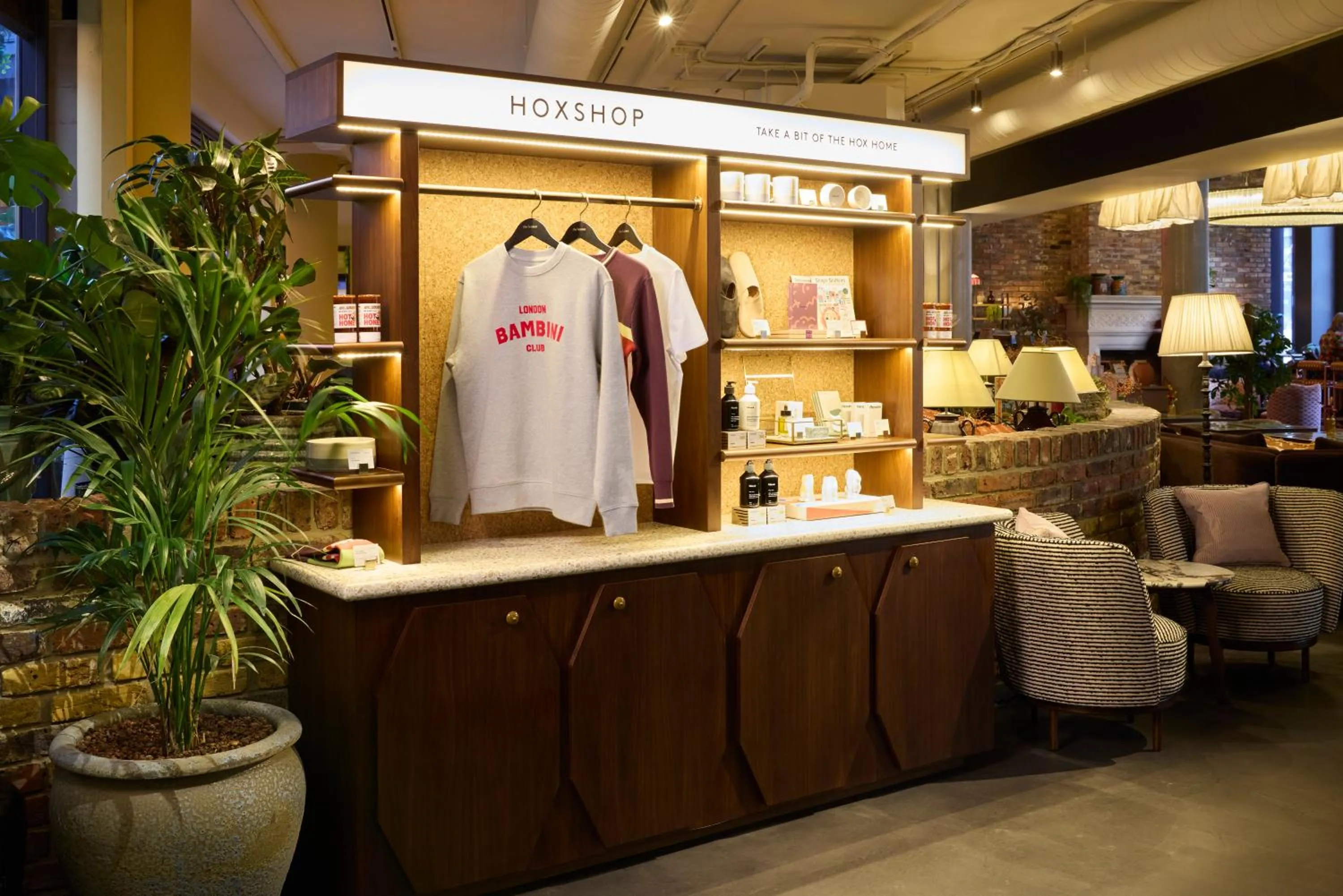 Lobby or reception in The Hoxton, Shoreditch