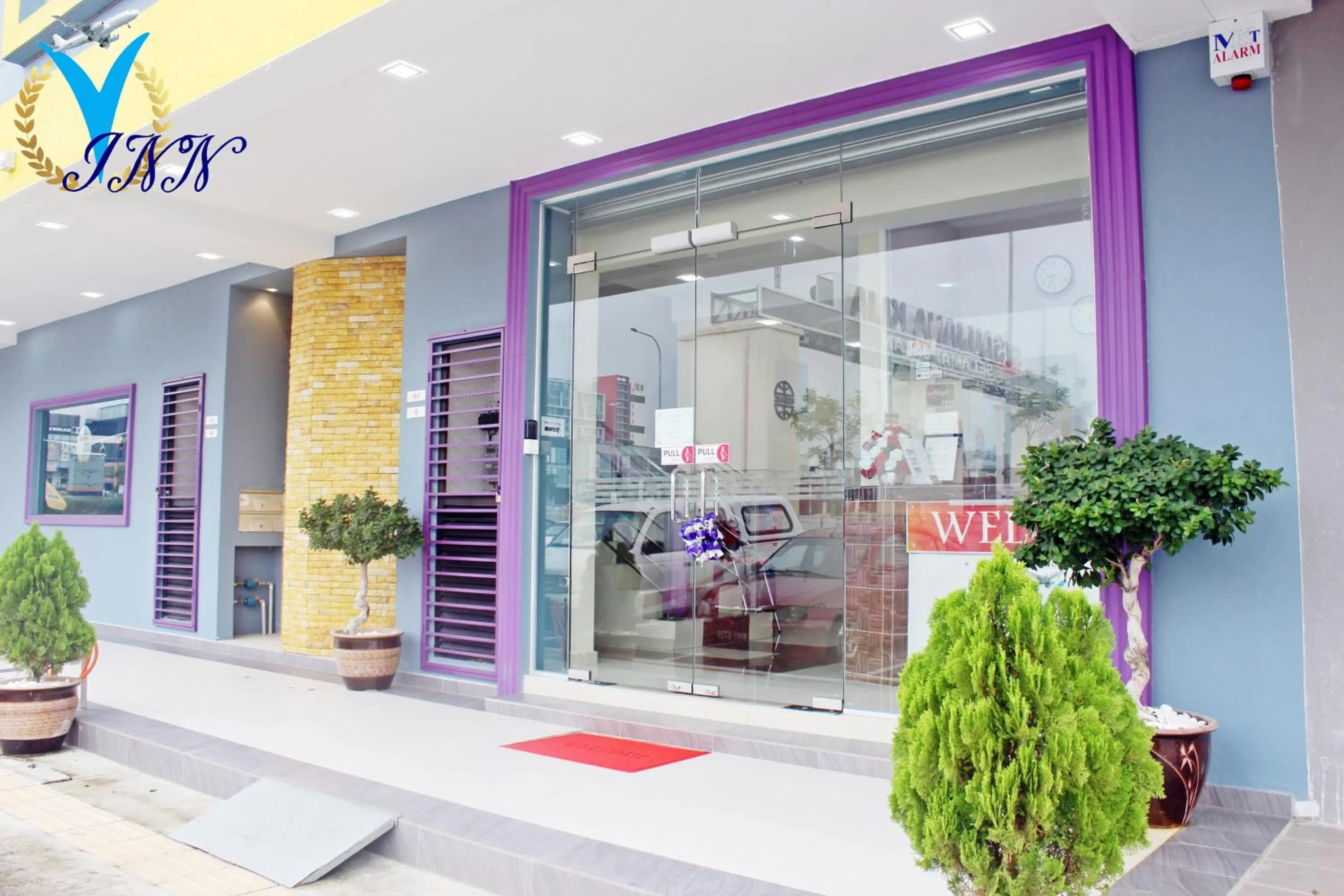 Facade/entrance in Hotel Victory Inn KLIA and KLIA 2