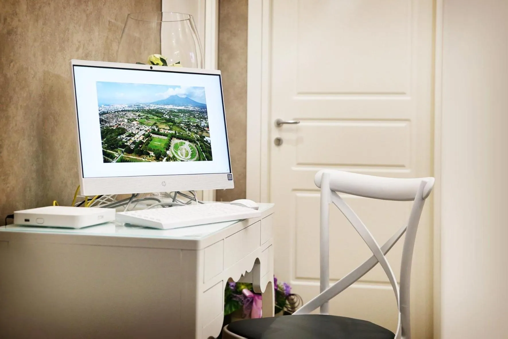 Lobby or reception in B&B Pompei Olympus