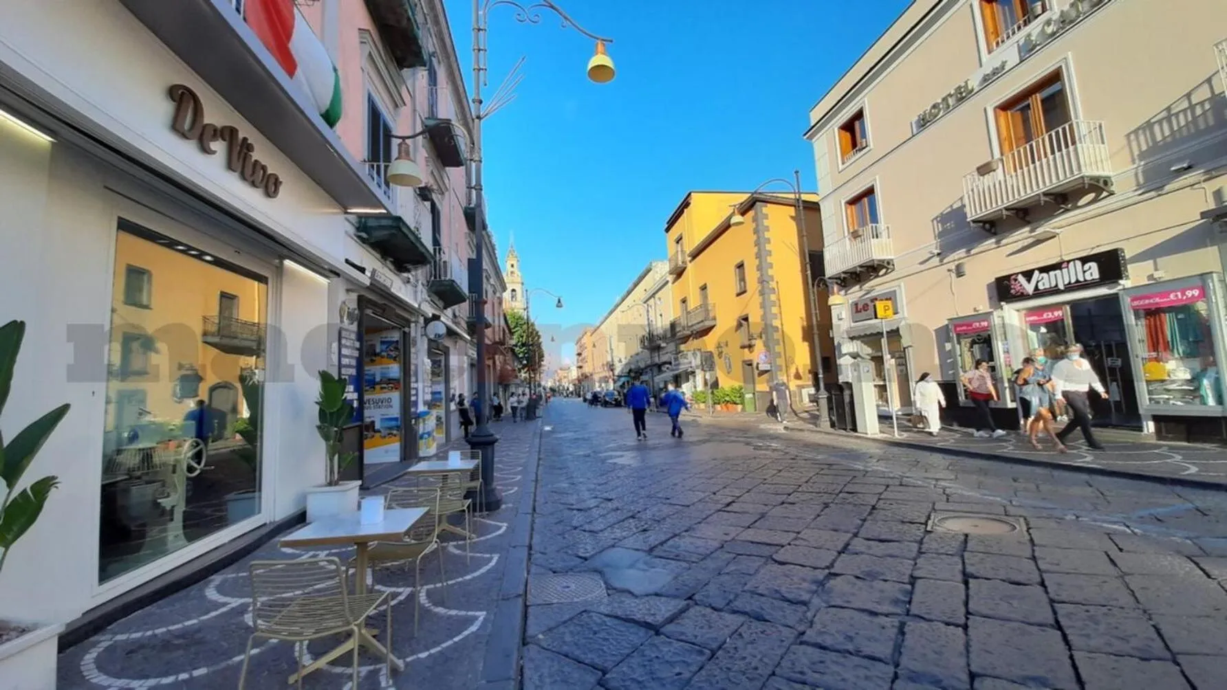 Restaurant/places to eat in B&B Pompei Olympus