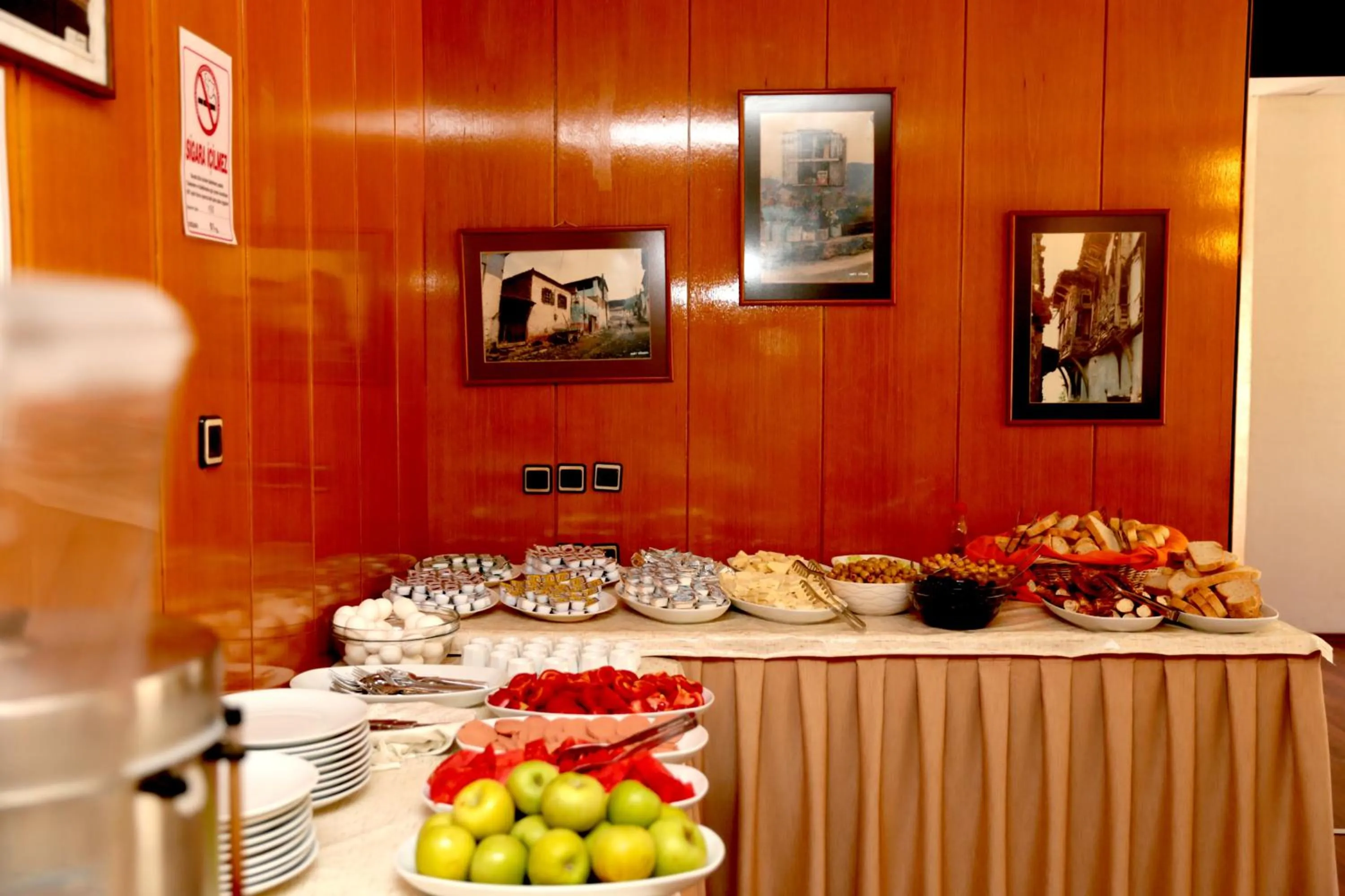 Food and drinks in Rıdvan Hotel