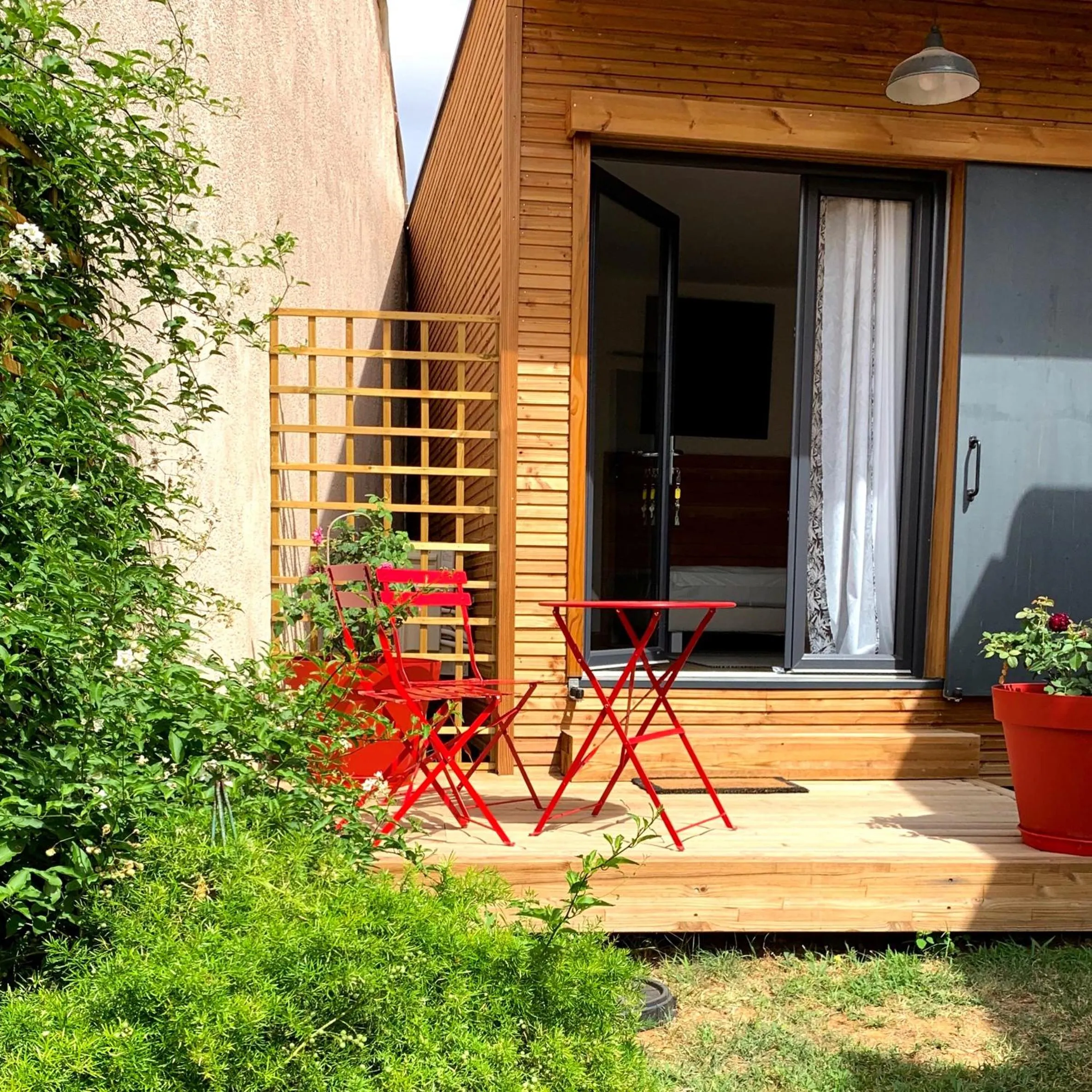 Patio in Atelier des Vidaux