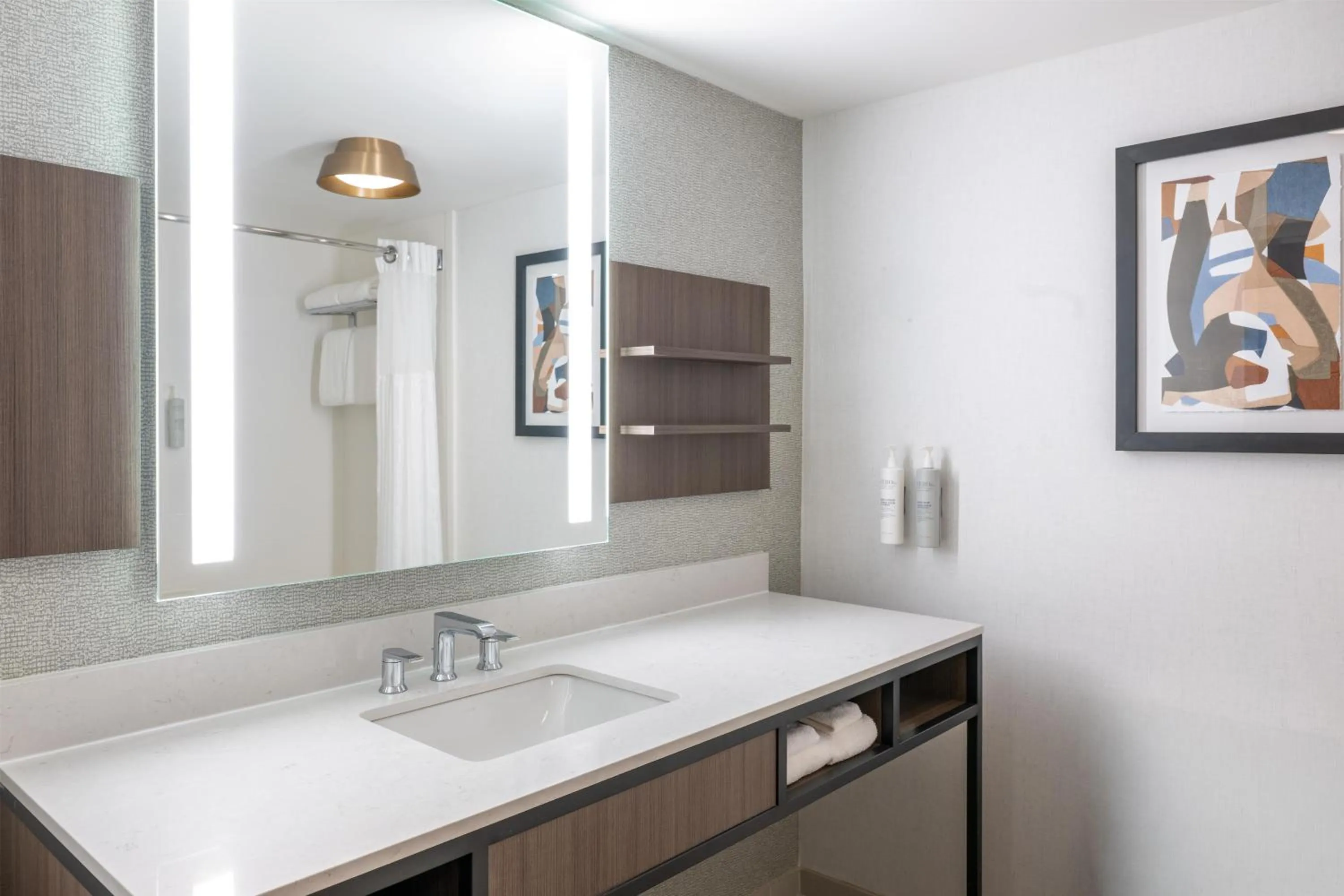 Bathroom in Hilton Garden Inn Denver Tech Center