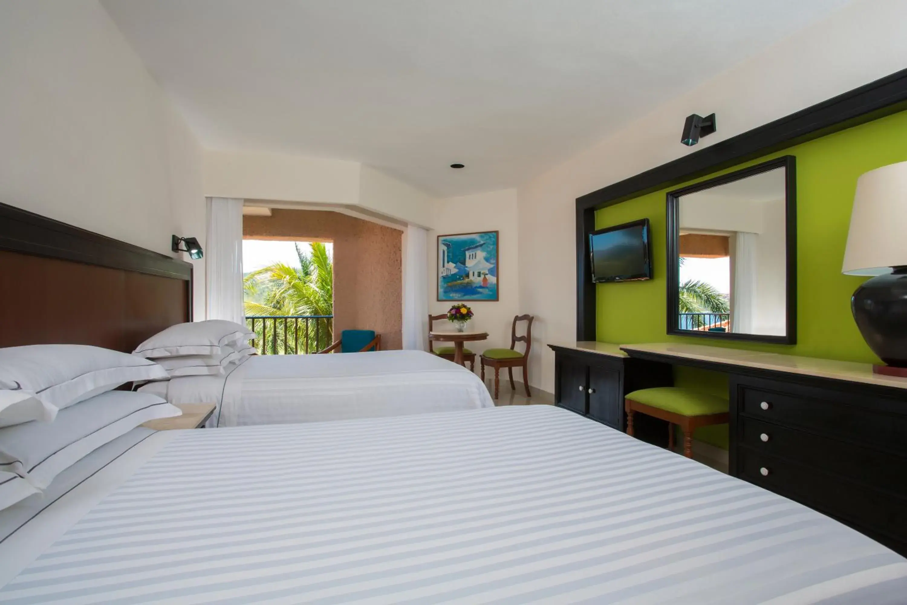 Deluxe Double Room (3 adults + 1 child) in Barceló Huatulco - All Inclusive Deluxe Double Room (3 adults + 1 child) in Barceló Huatulco - All Inclusive
