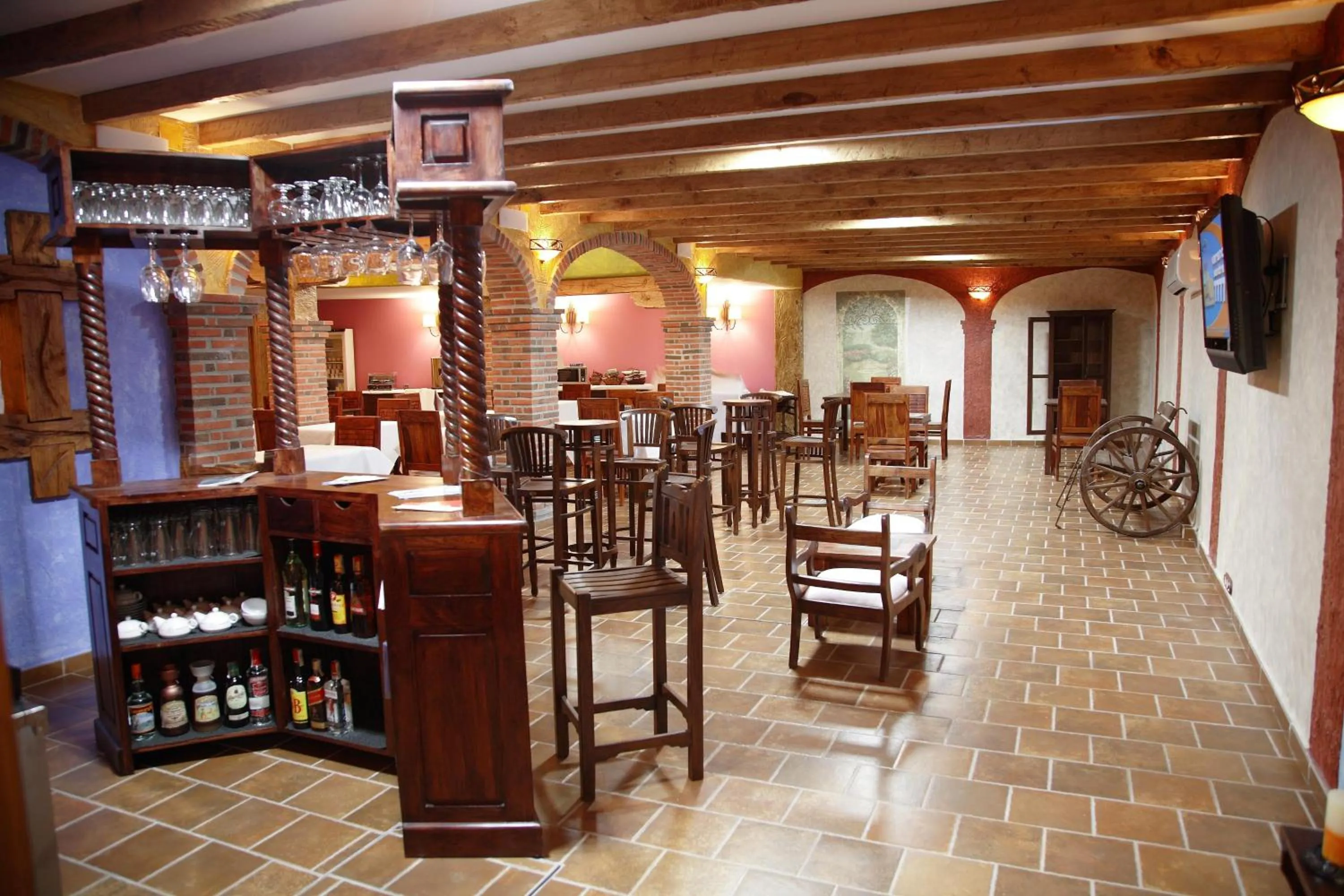 Lounge or bar in Posada-Spa Privilegio de Vara