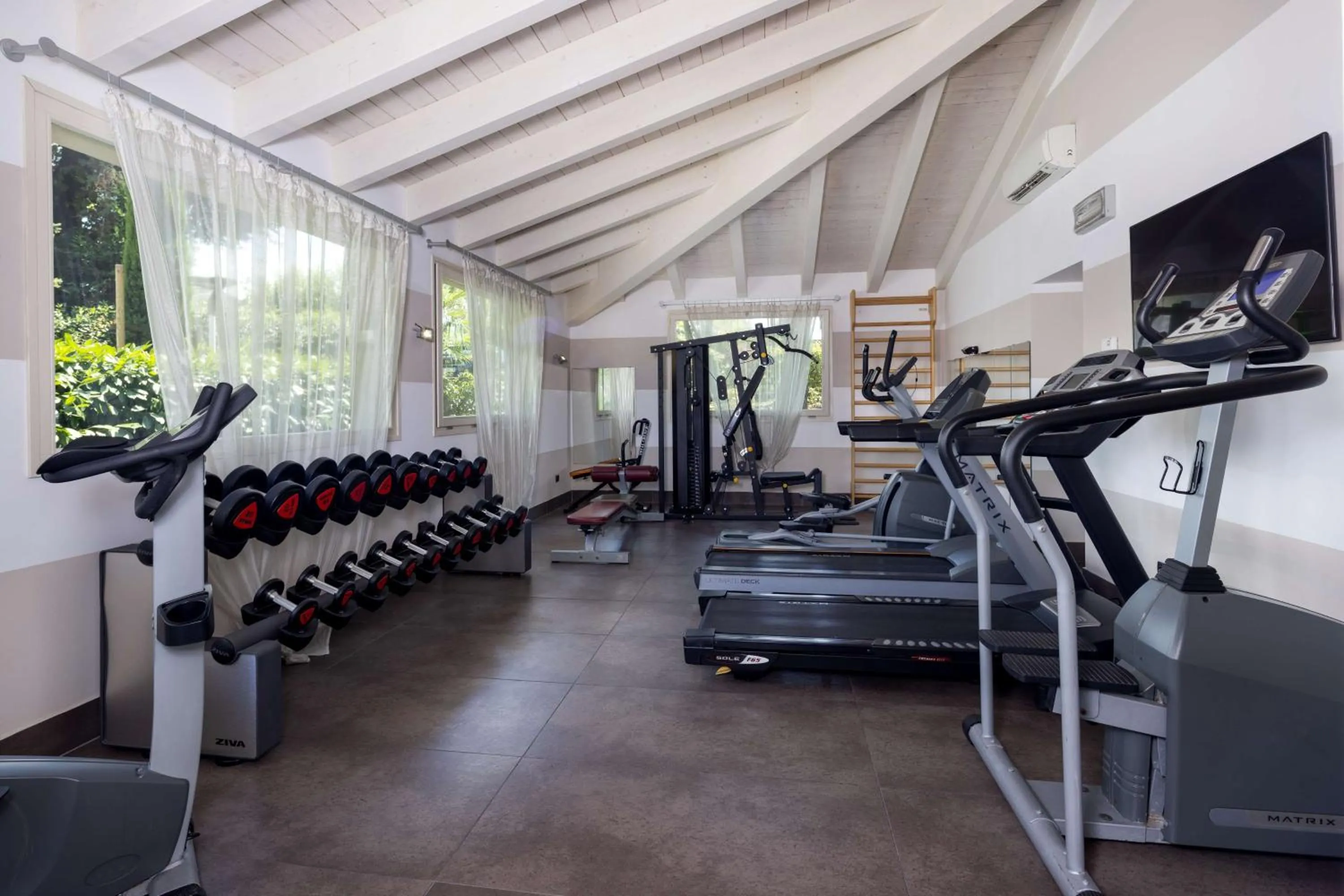 Fitness centre/facilities in Best Western Plus Hotel Modena Resort