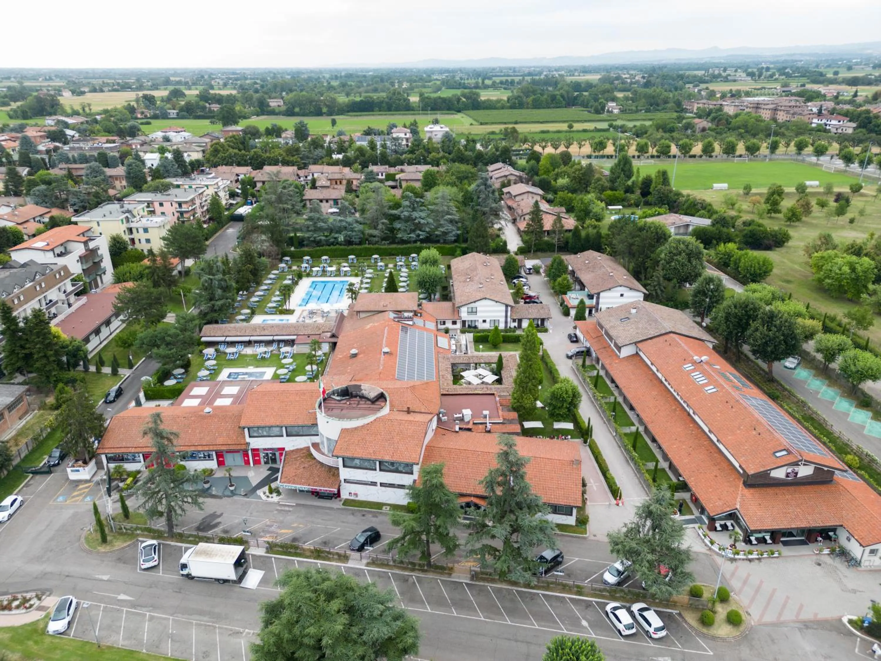 Bird's eye view in Best Western Plus Hotel Modena Resort