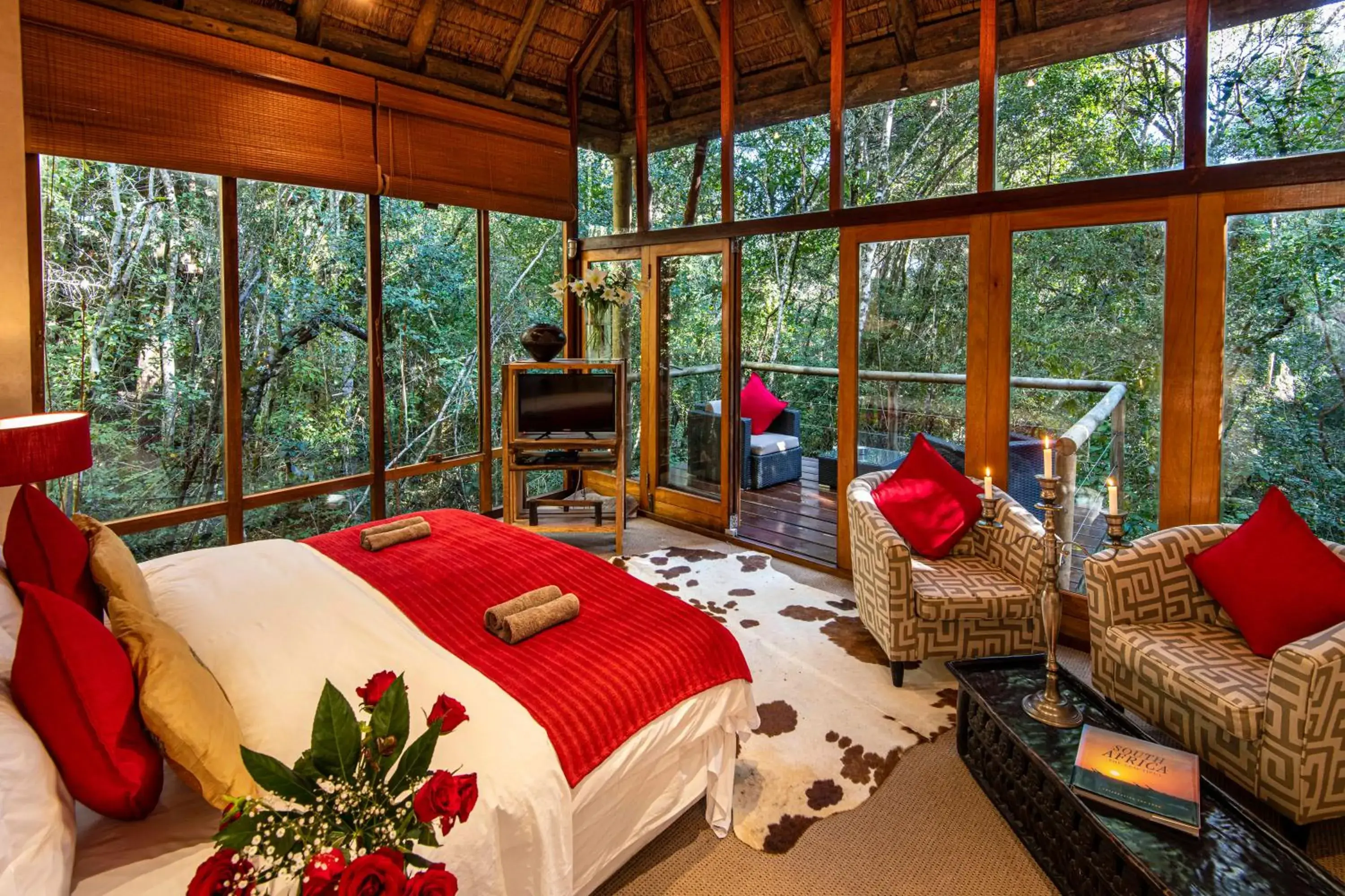 Deluxe Double Room with Balcony - single occupancy in Trogon House and Forest Spa Deluxe Double Room with Balcony - single occupancy in Trogon House and Forest Spa